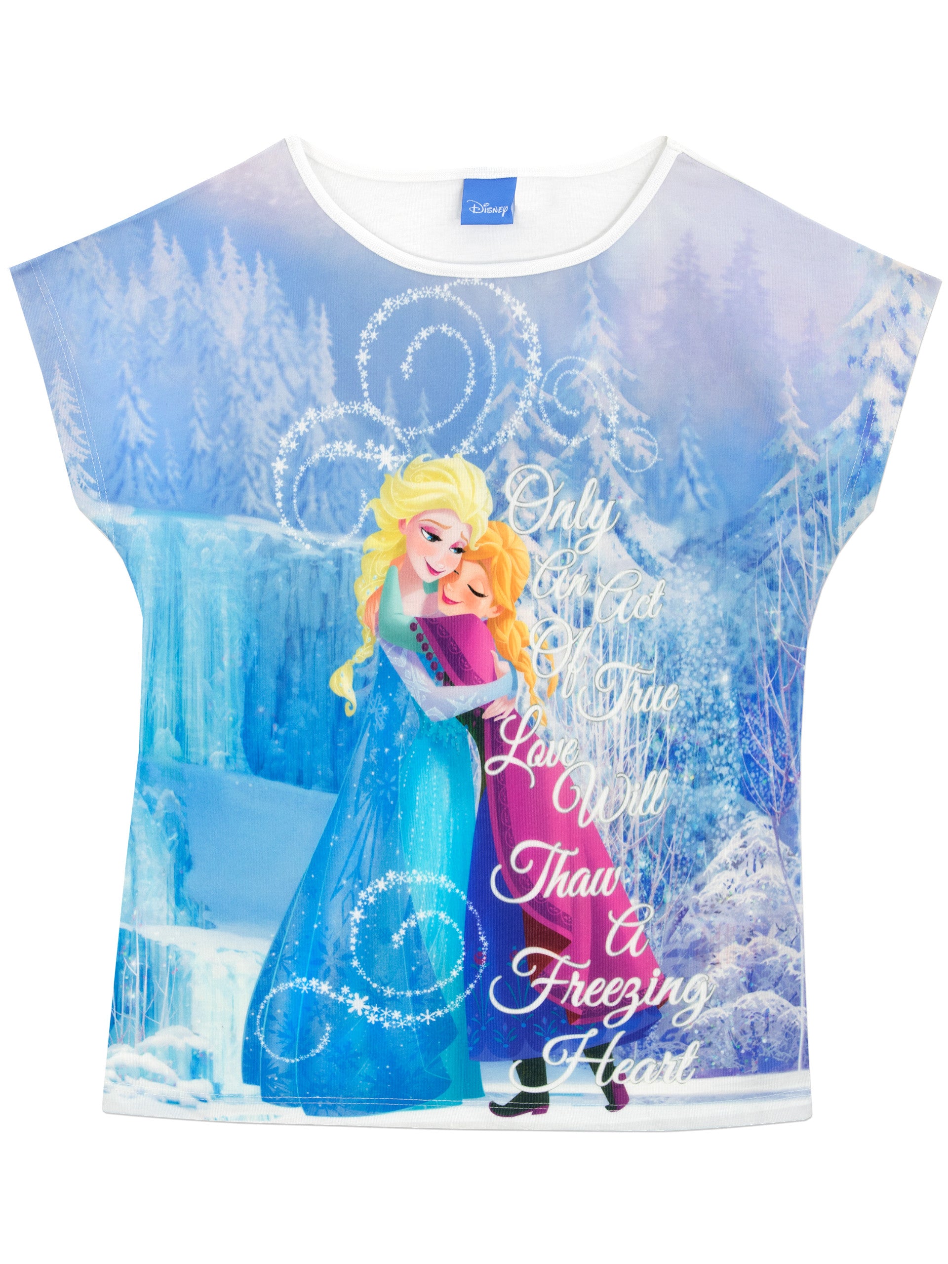 Capture A Flurry Of Frozen With this Anna & Elsa Tee!