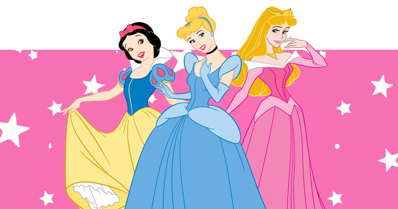6 x Light Blue/Pink Briefs, Underwear For Girls Cinderella PRINCESS DISNEY