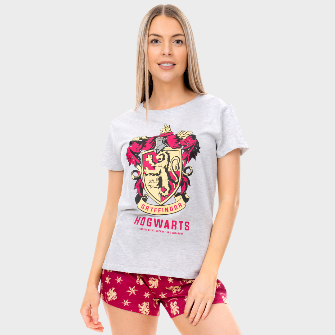 Ladies Harry Potter Short Pyjamas