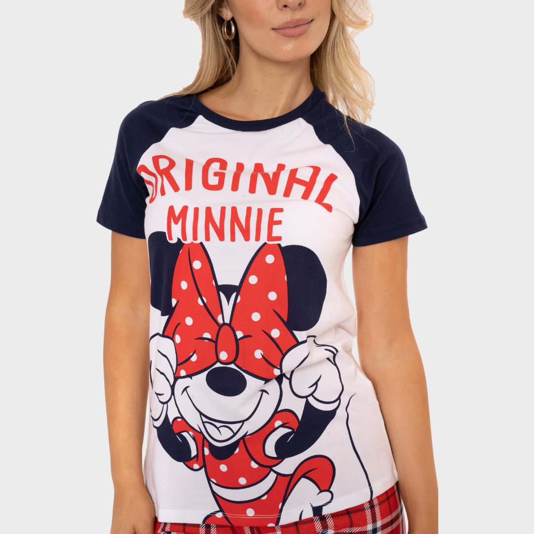 Ladies Minnie Mouse Pyjama Set