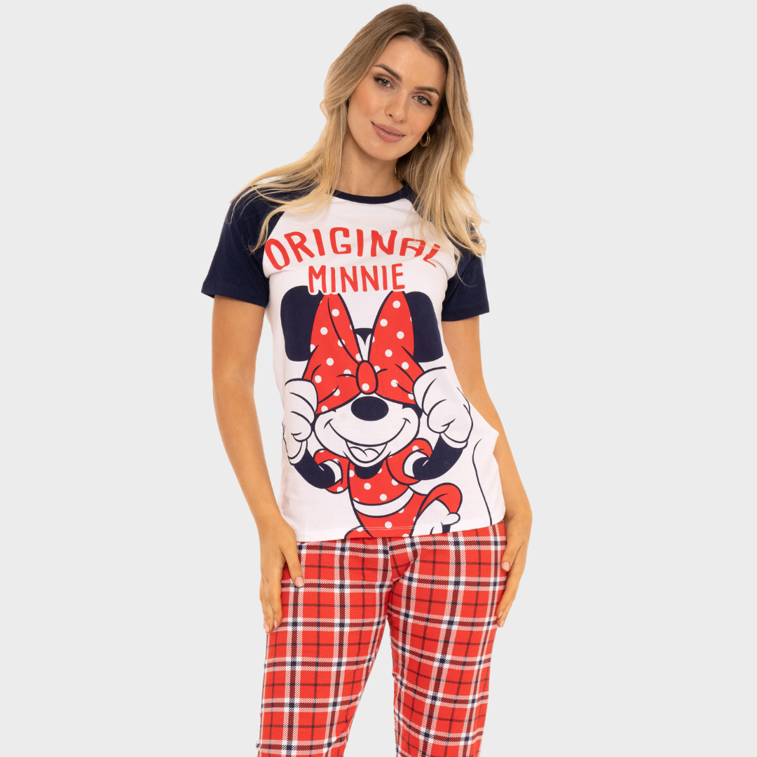 Ladies Minnie Mouse Pyjama Set