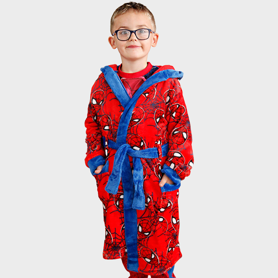 Spiderman Dressing Gown - Spider Web