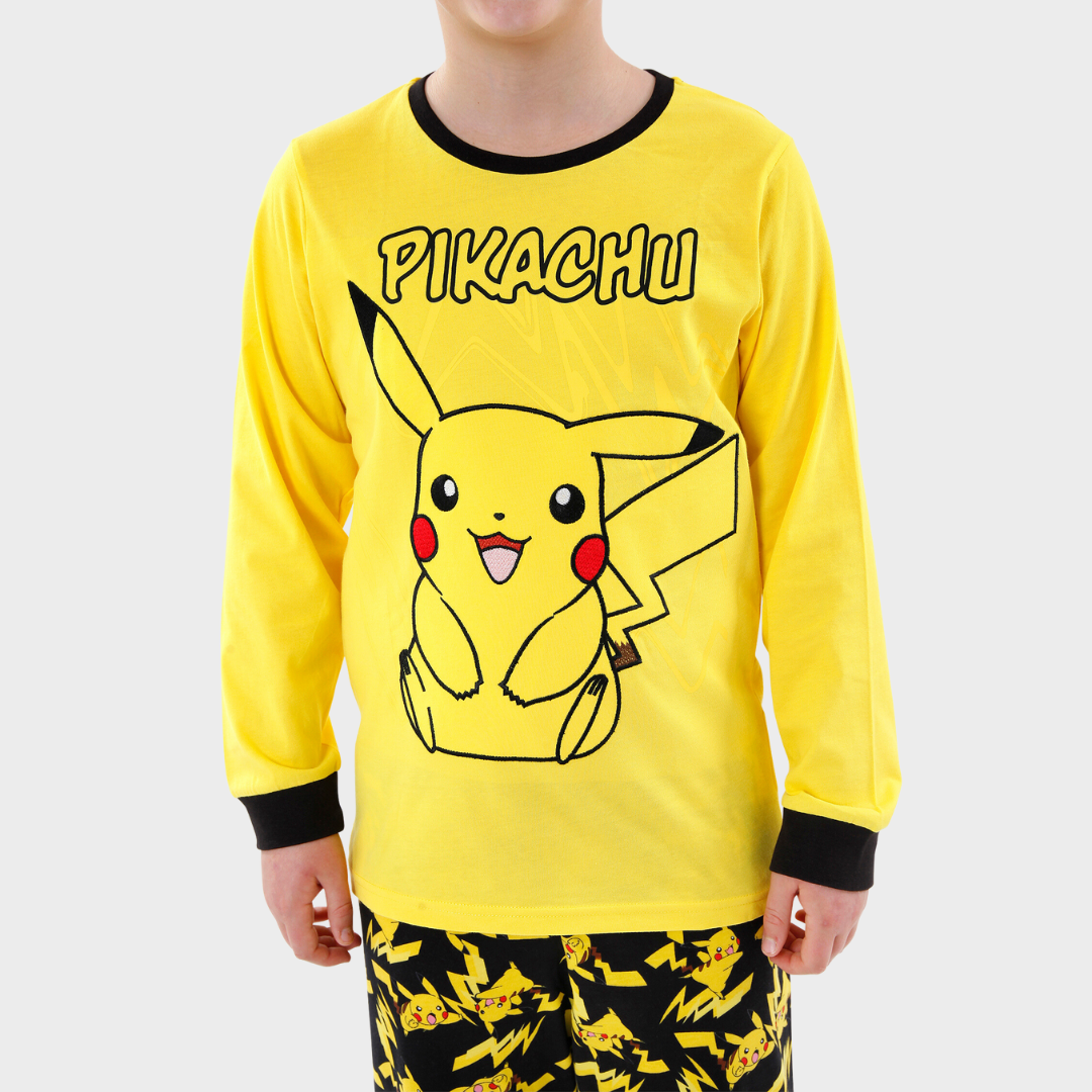 Kids Pokemon Pyjamas - Pikachu