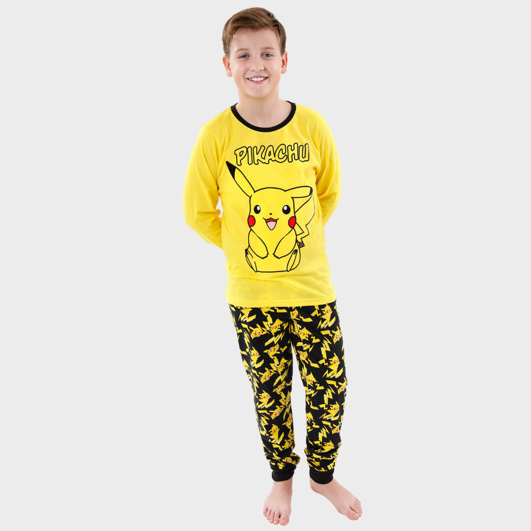 Kids Pokemon Pyjamas - Pikachu