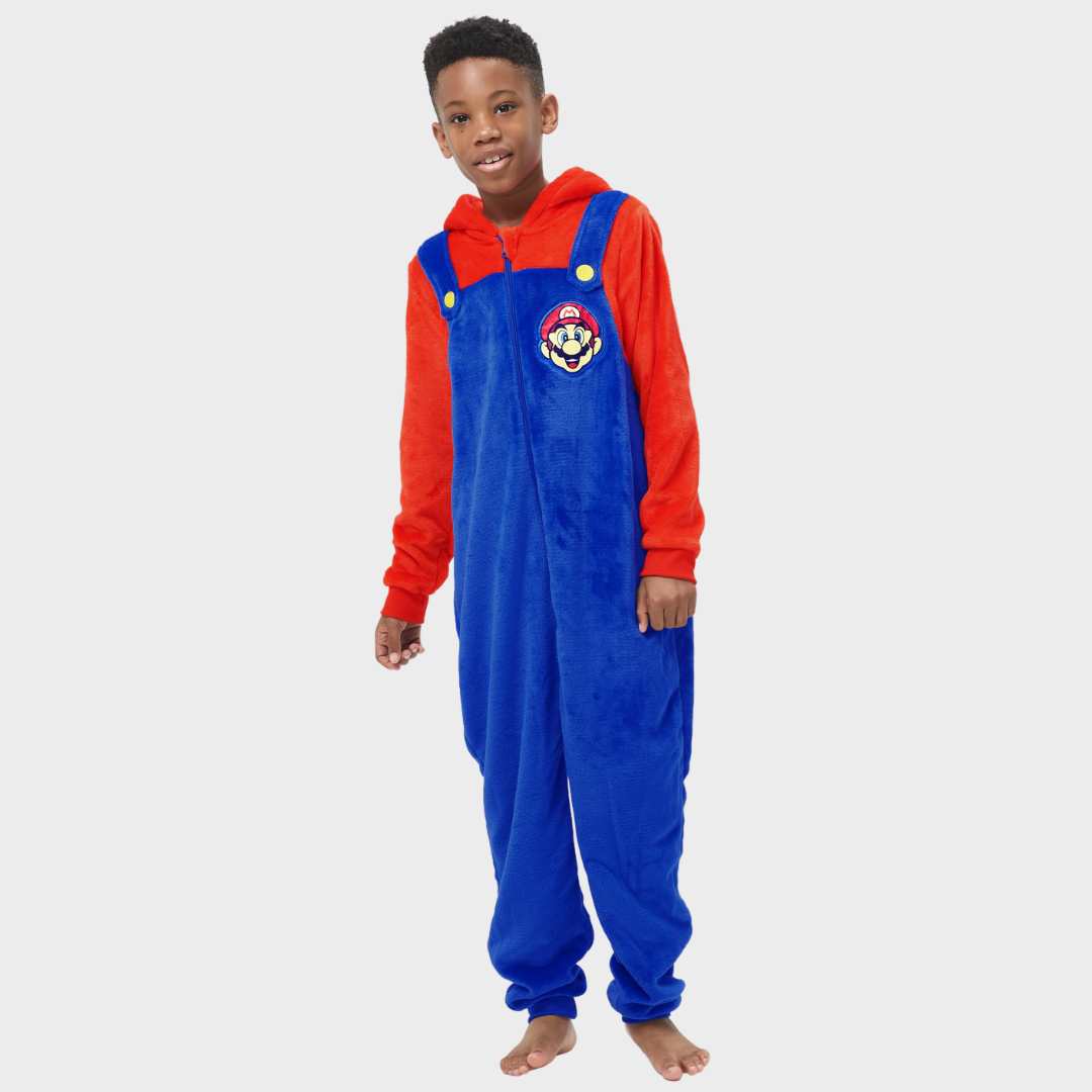 Boys Super Mario Onesie