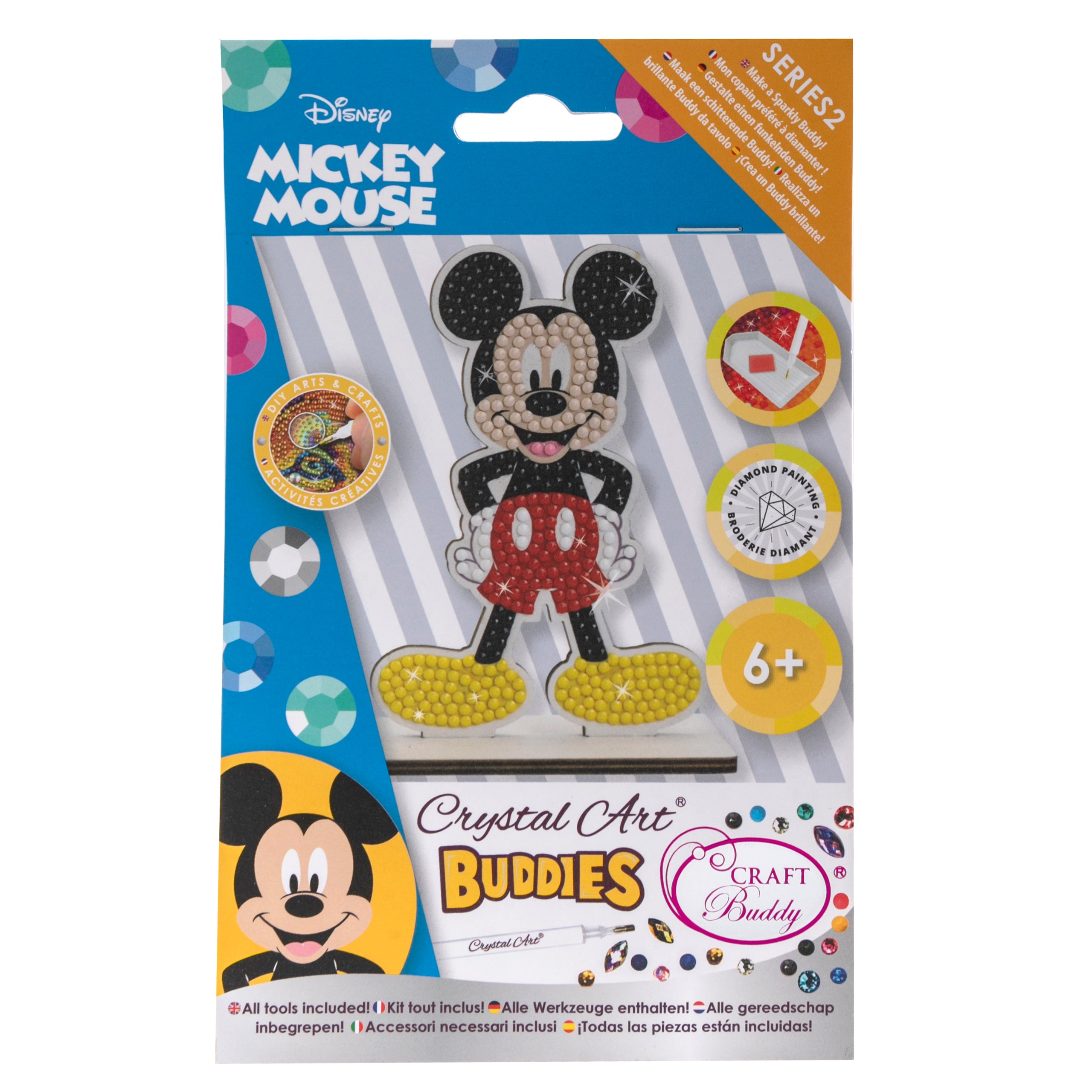 Mickey Mouse Disney Crystal Art Buddy