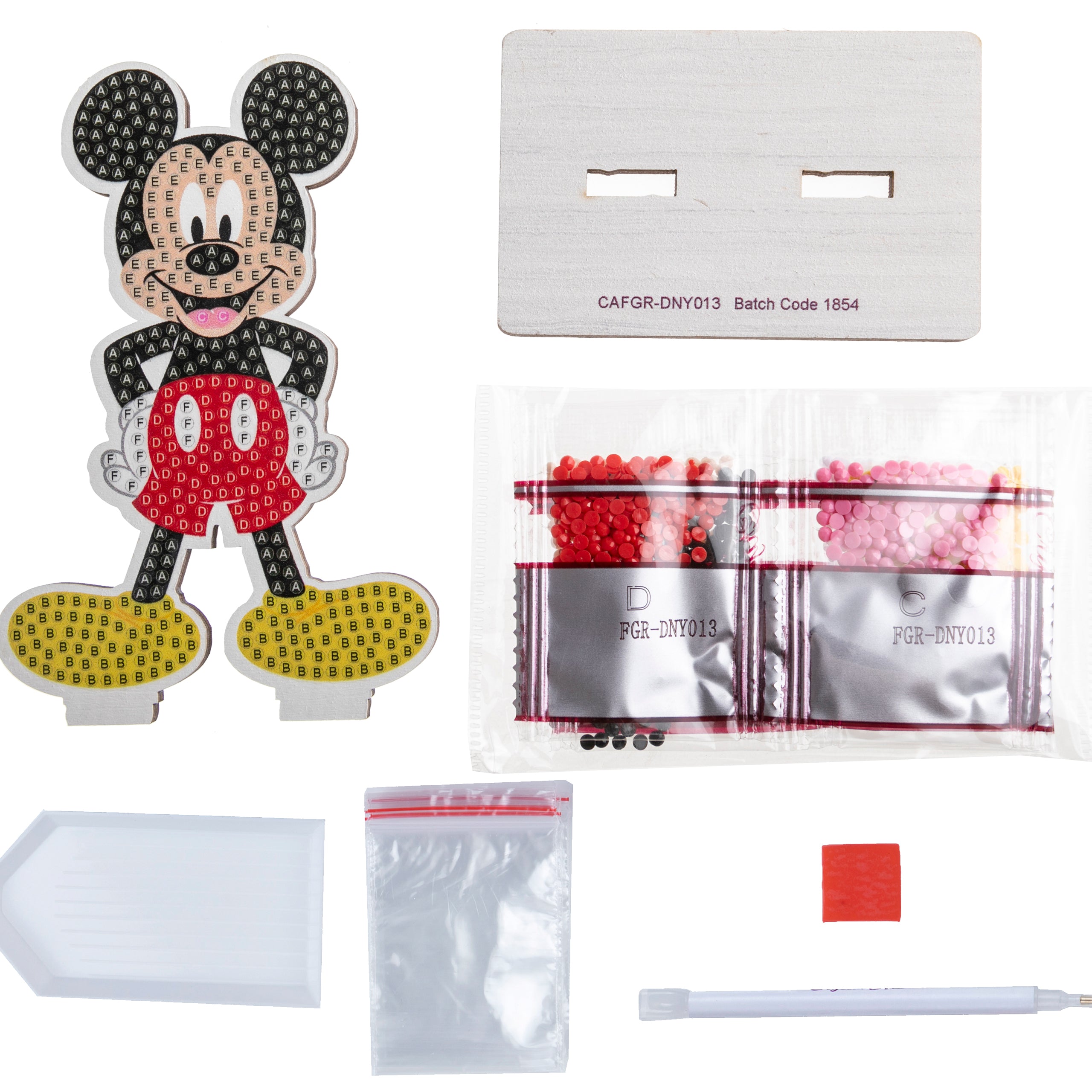 Mickey Mouse Disney Crystal Art Buddy