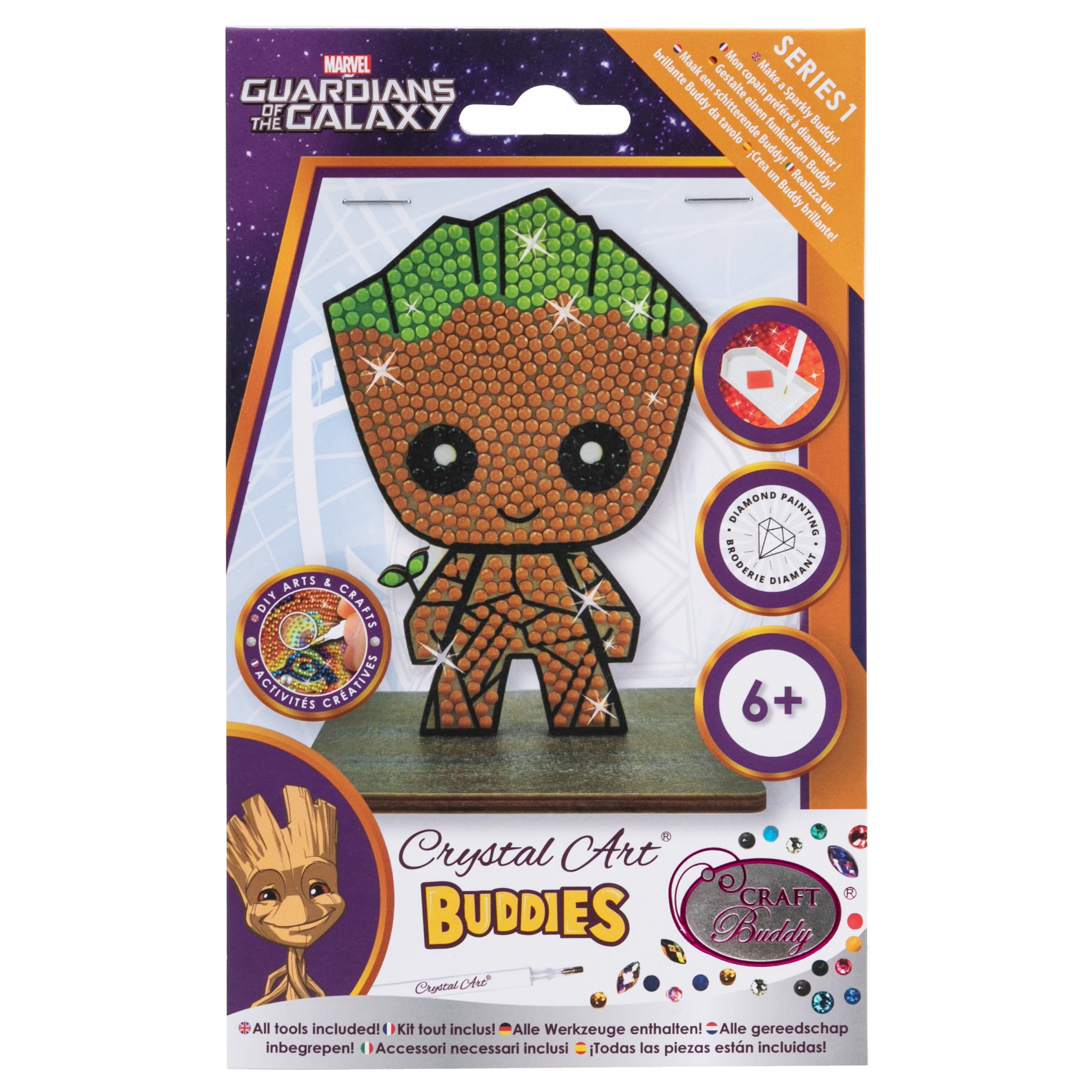 Groot Crystal Art Buddy