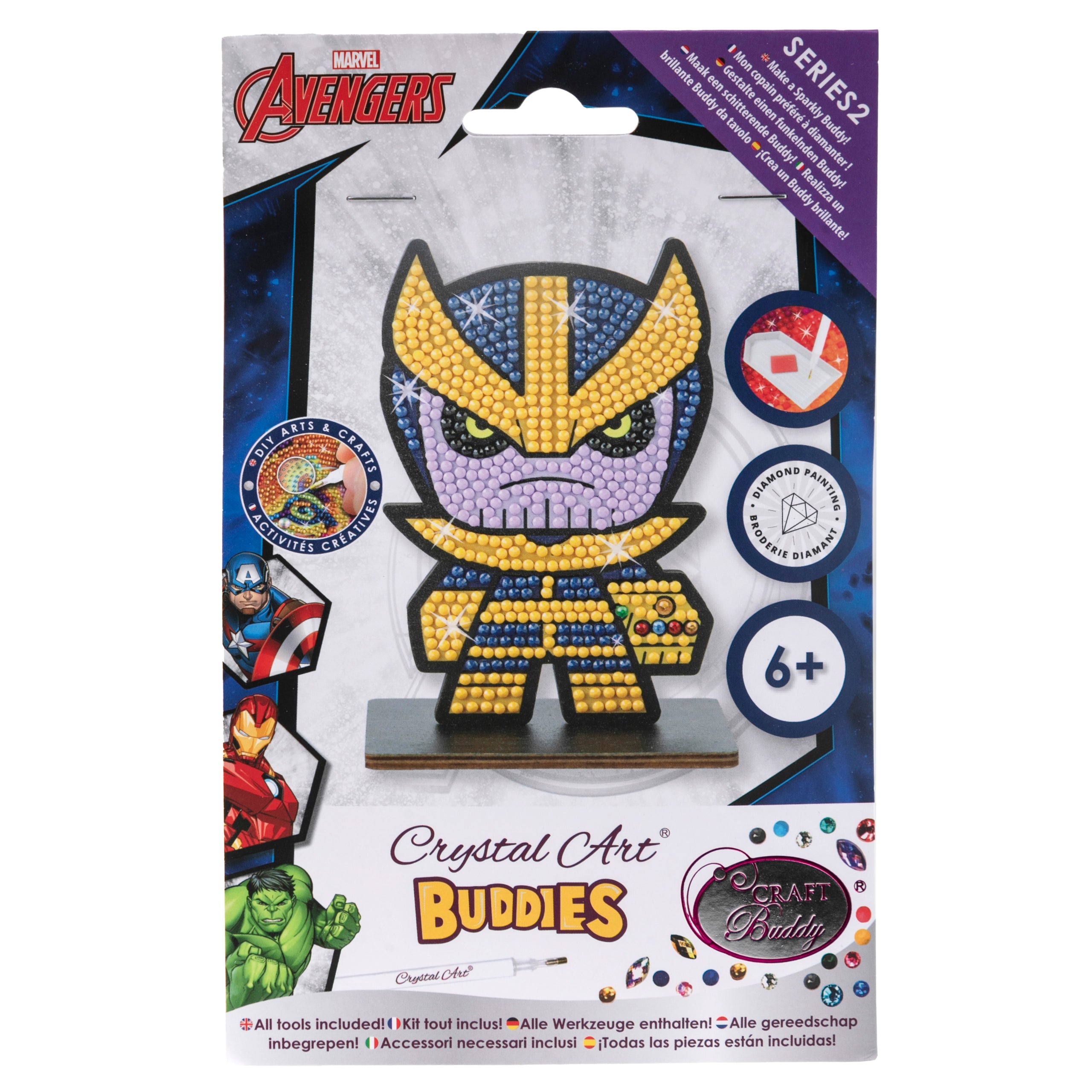 Thanos - Marvel Crystal Art Buddy