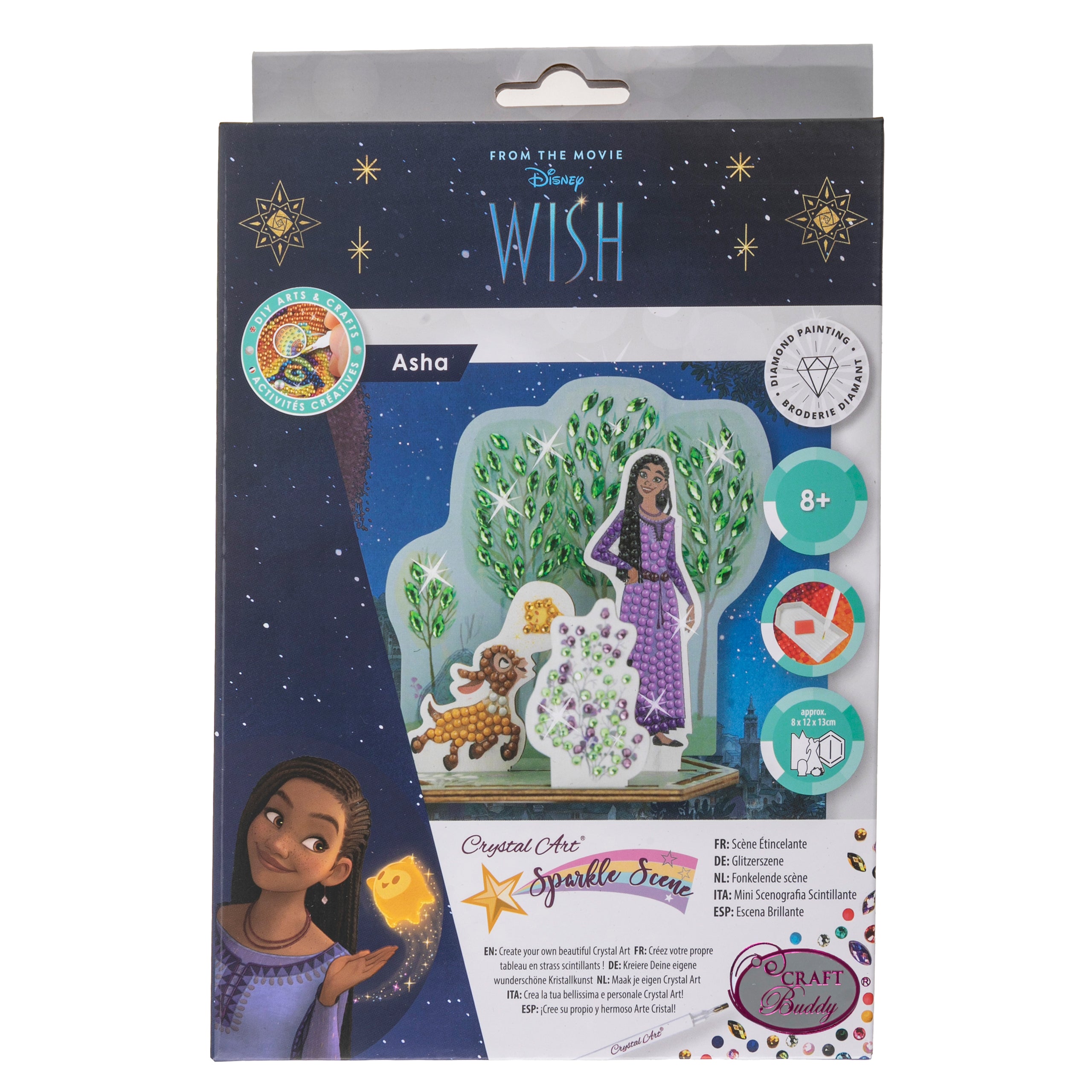 Disney Wish Forest Crystal Art Set