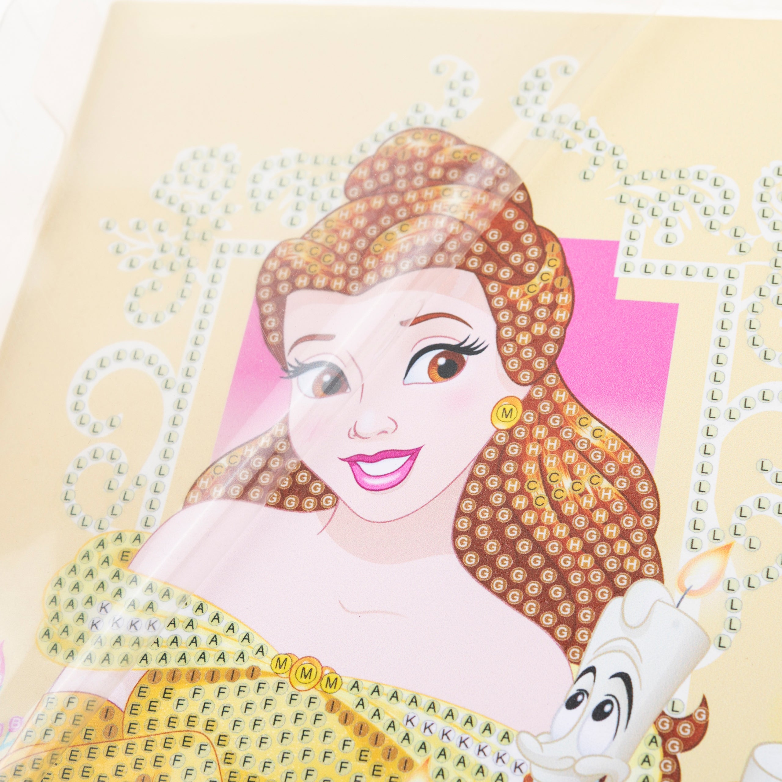 Disney Princess Belle Crystal Art Diary