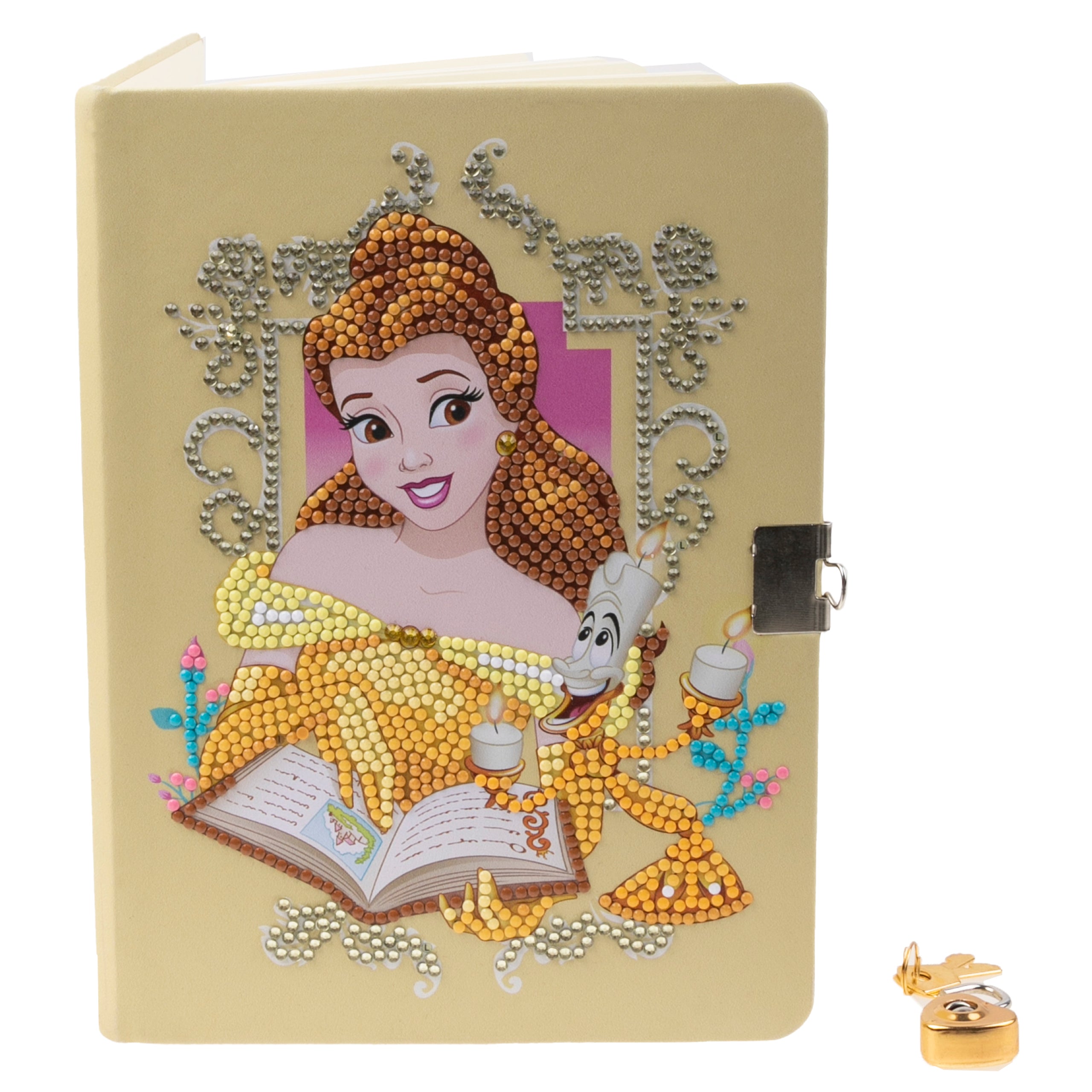 Disney Princess Belle Crystal Art Diary