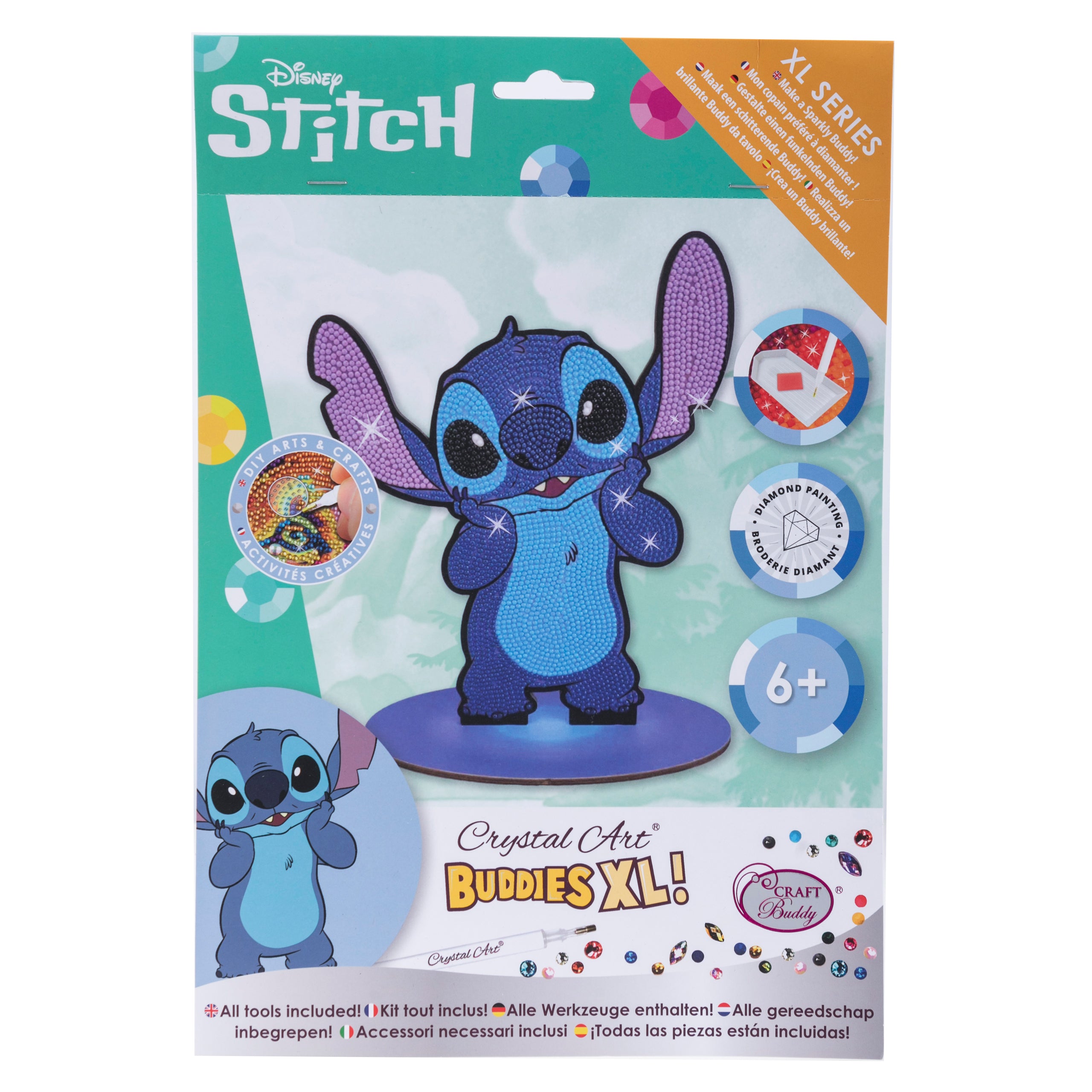 Stitch Lilo and Stitch Disney Crystal Art Buddy XL