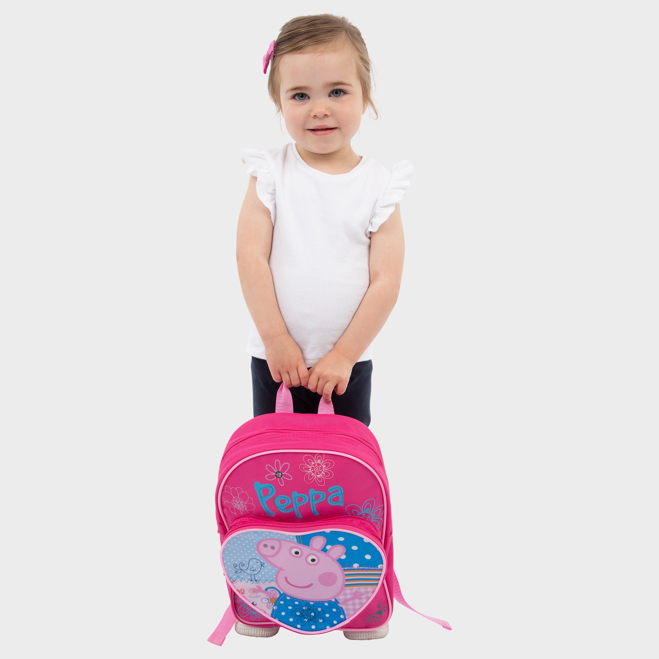 Peppa Pig Backpack - Patchwork Heart