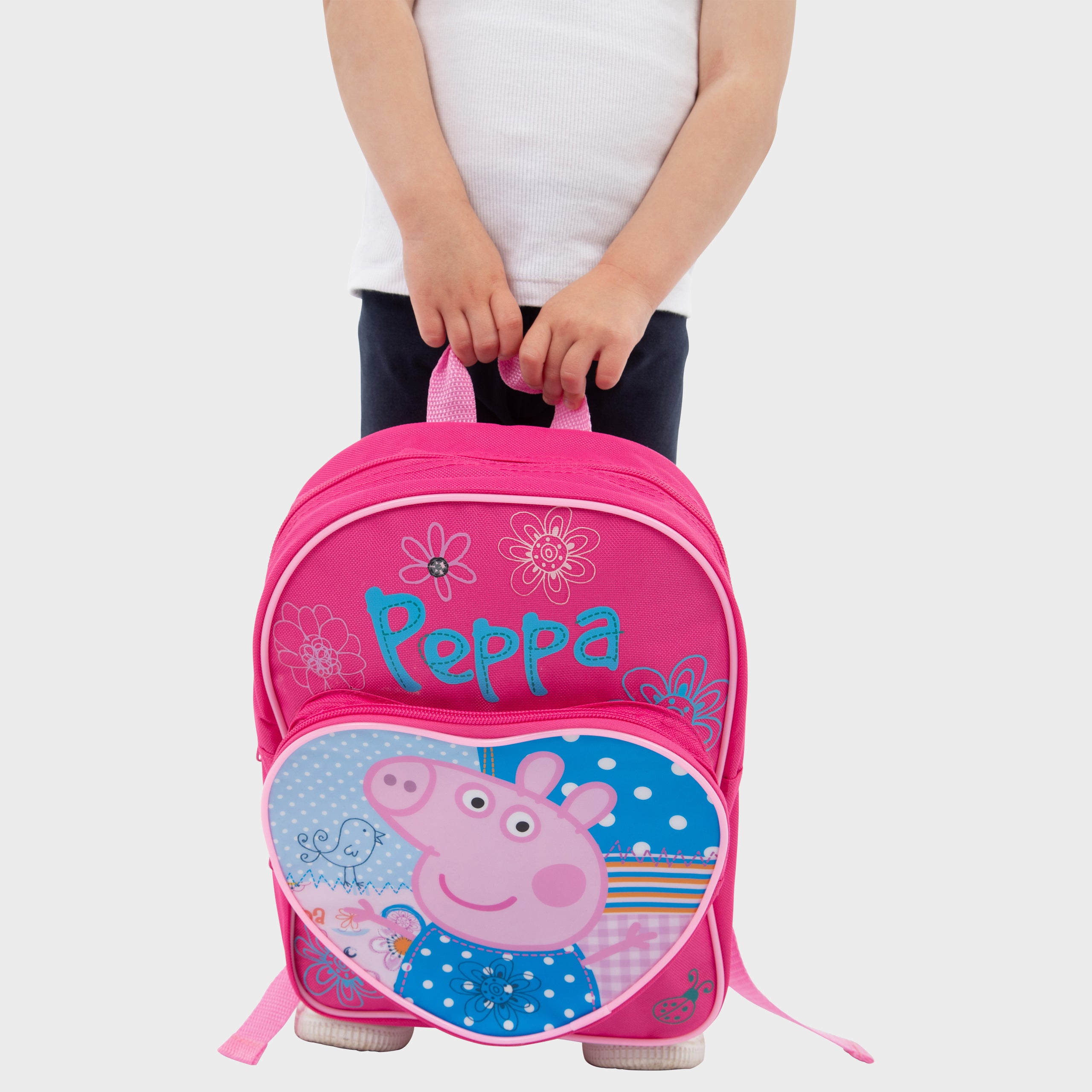 Peppa Pig Backpack - Patchwork Heart