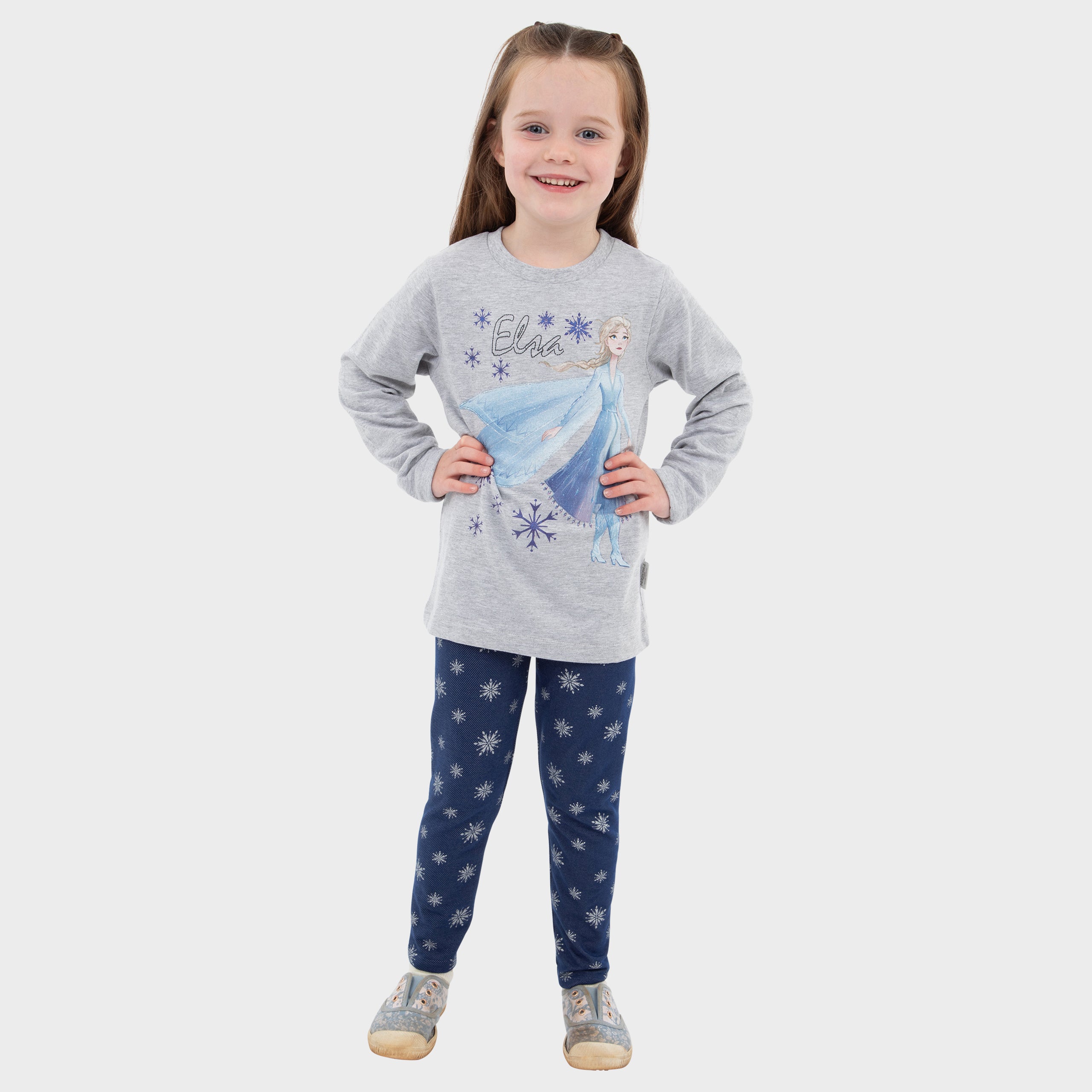 Disney Frozen Top og Leggings Sæt