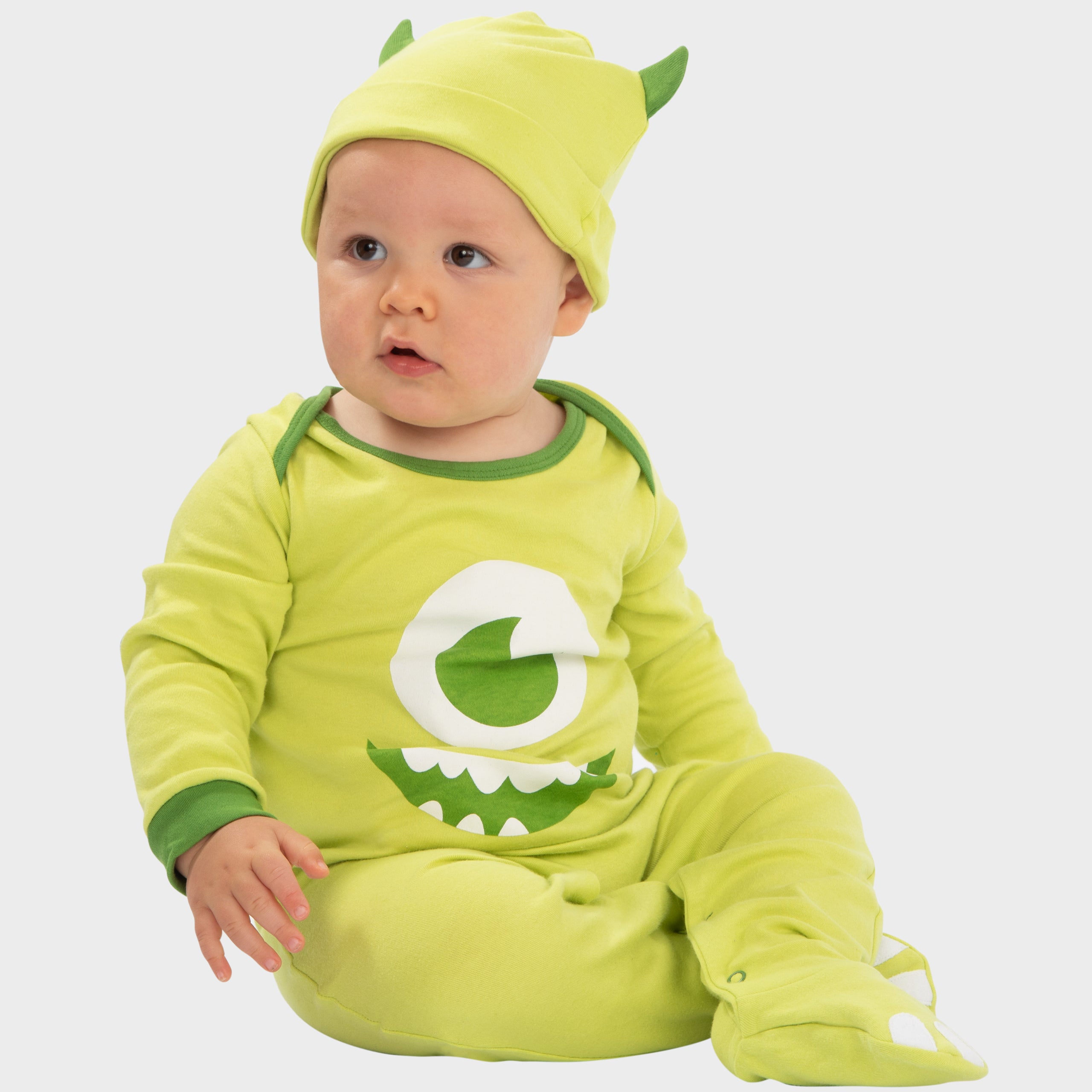 Baby Mike Wazowski Sleepsuit and Hat Set