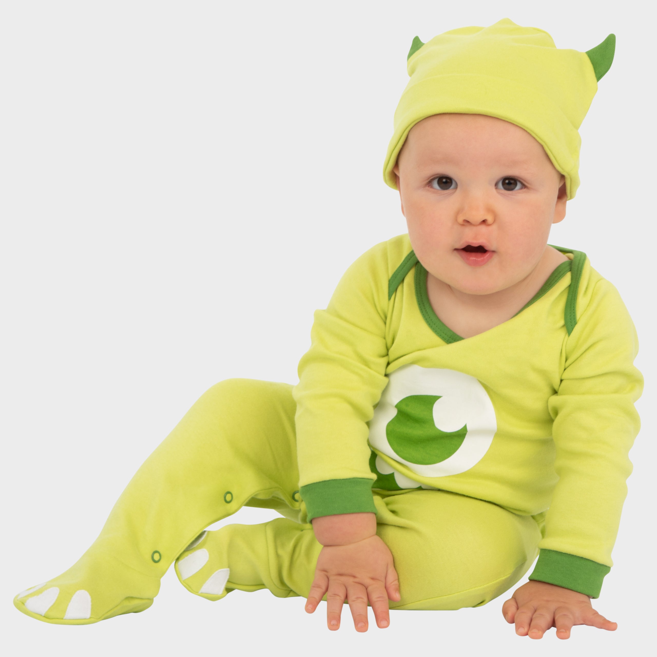 Baby Mike Wazowski Sleepsuit and Hat Set