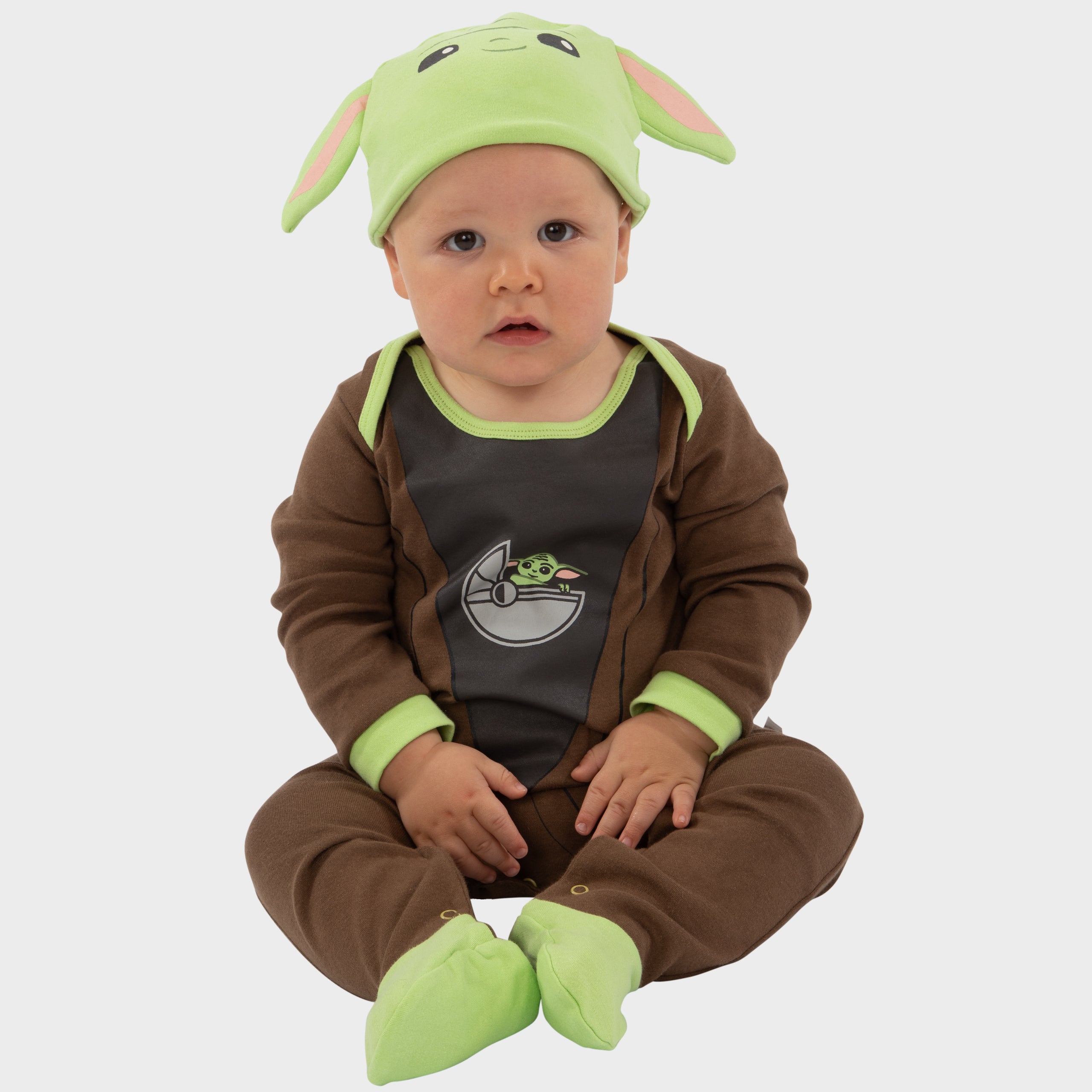 Baby Star Wars Grogu Sleepsuit - The Mandalorian