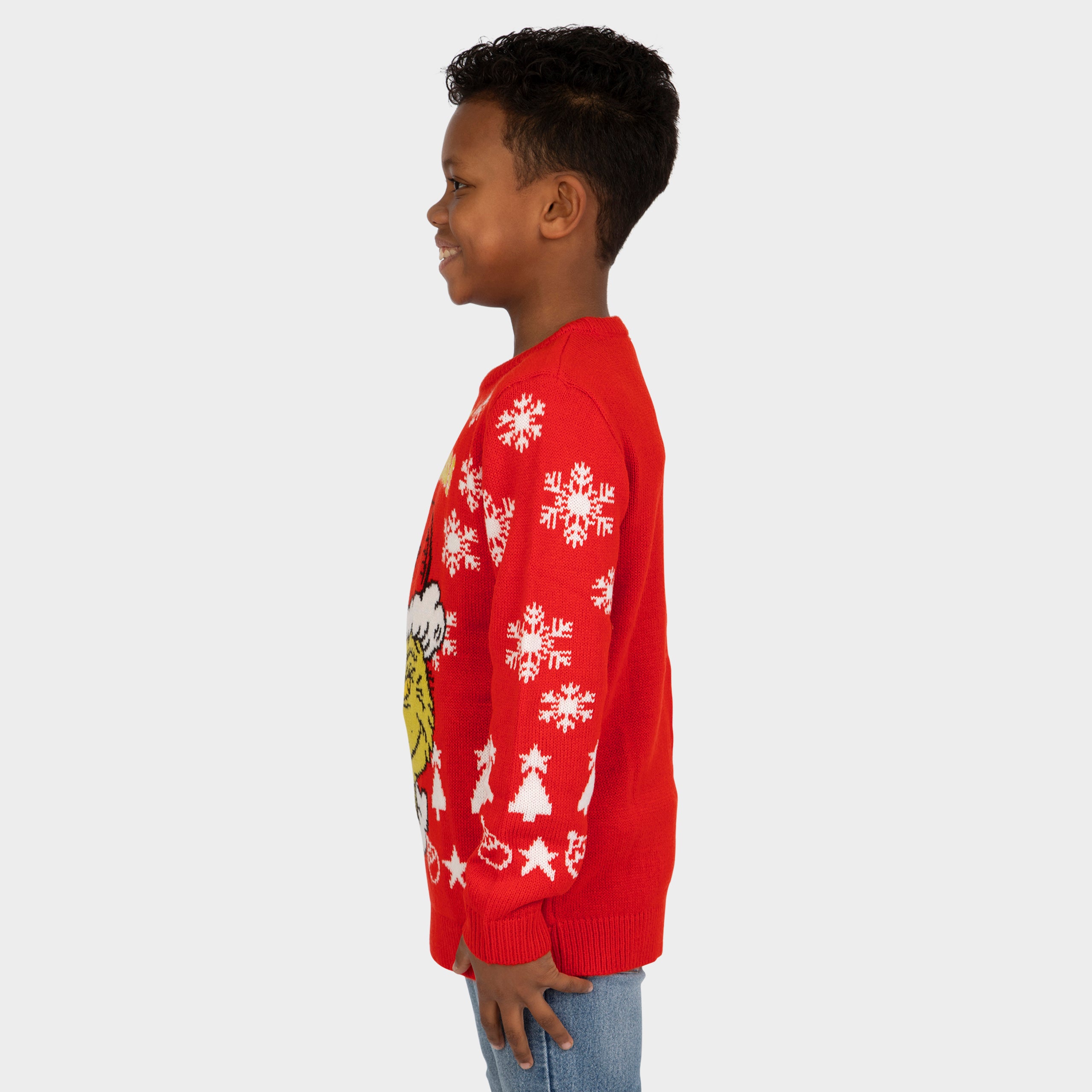 The Grinch Boys Christmas Jumper