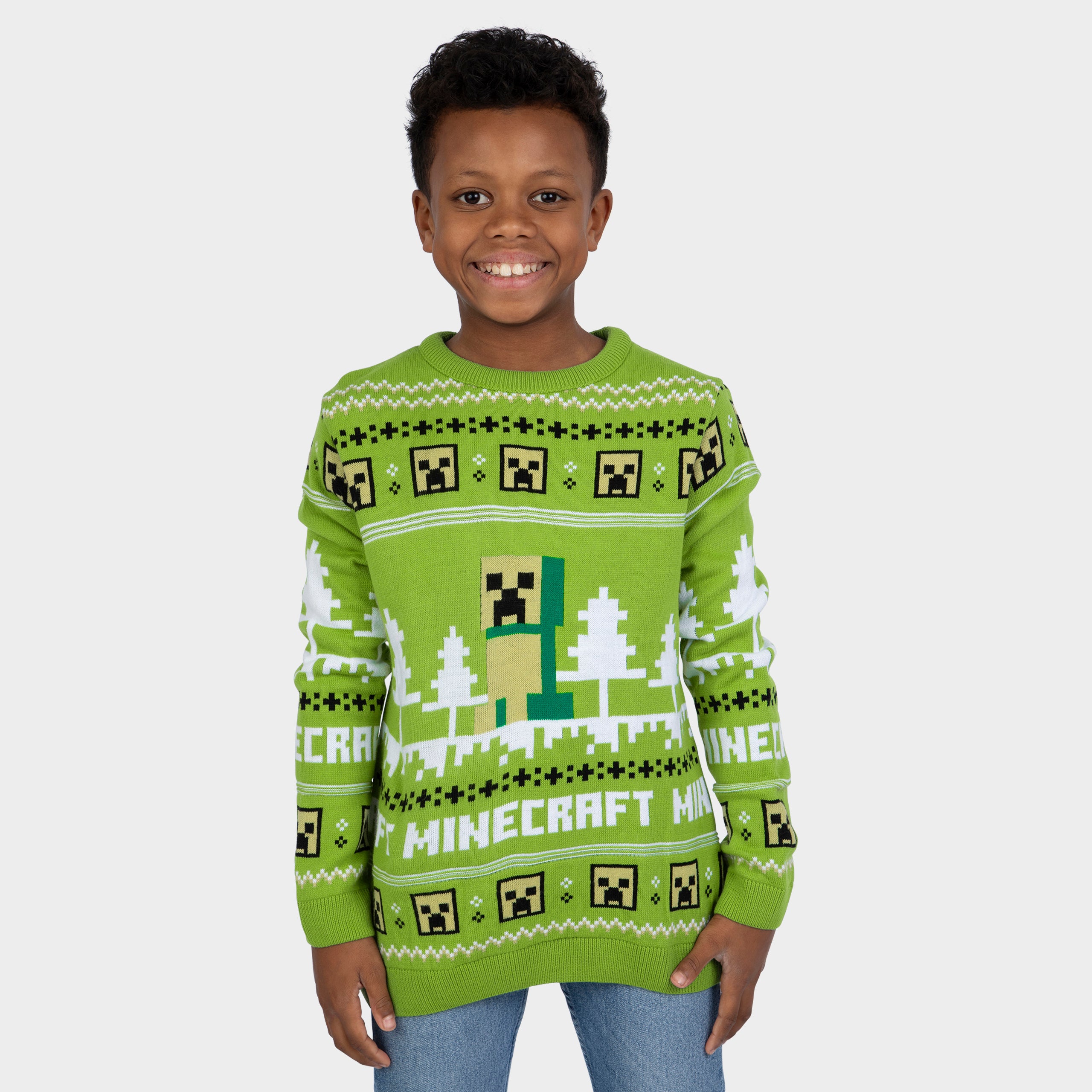 Minecraft Christmas Jumper