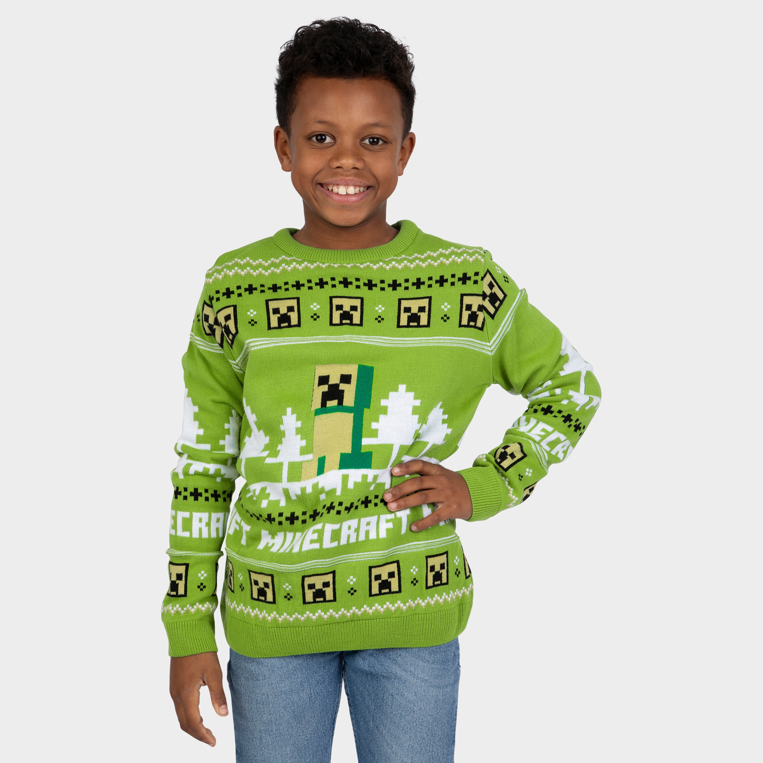 Minecraft Christmas Jumper