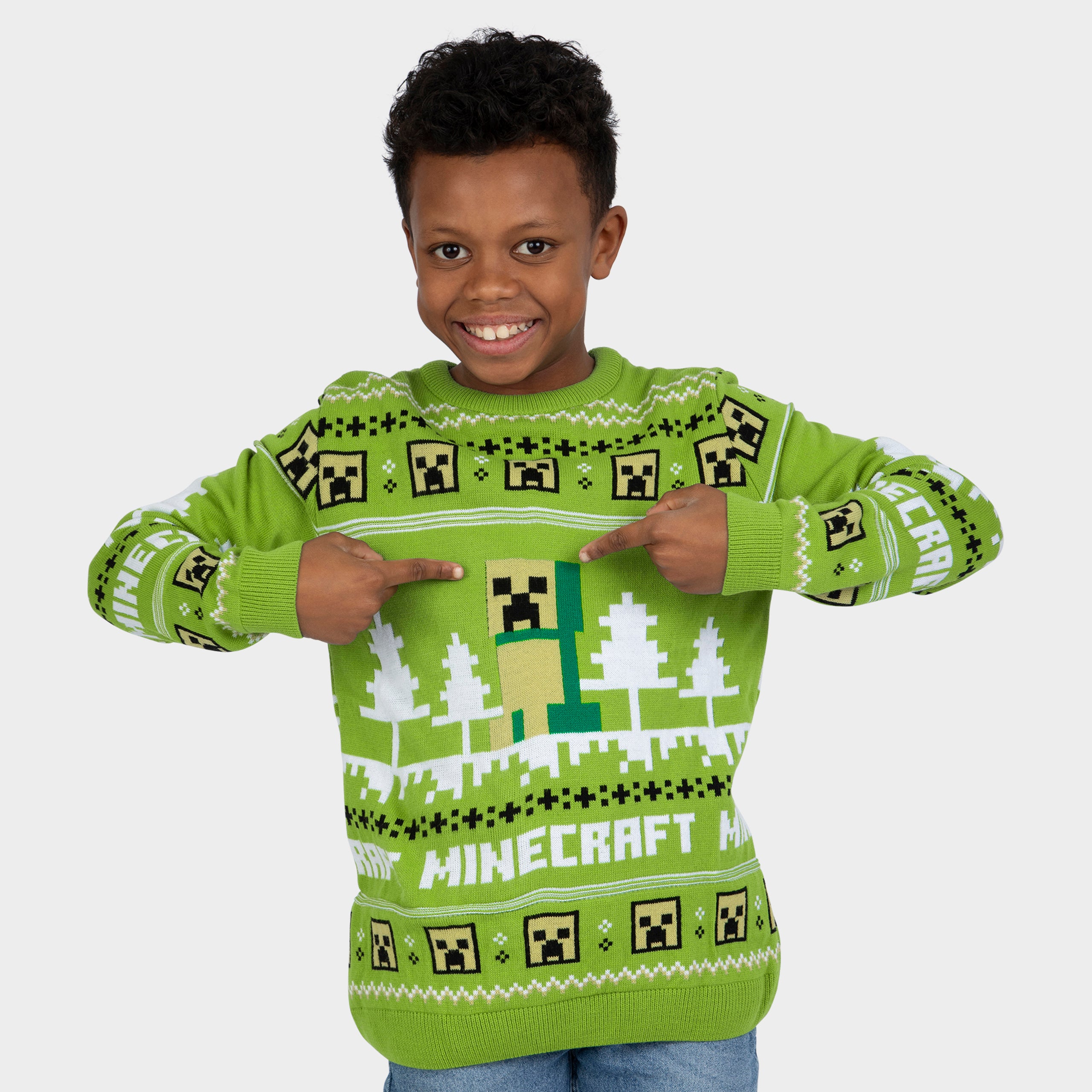 Minecraft Christmas Jumper