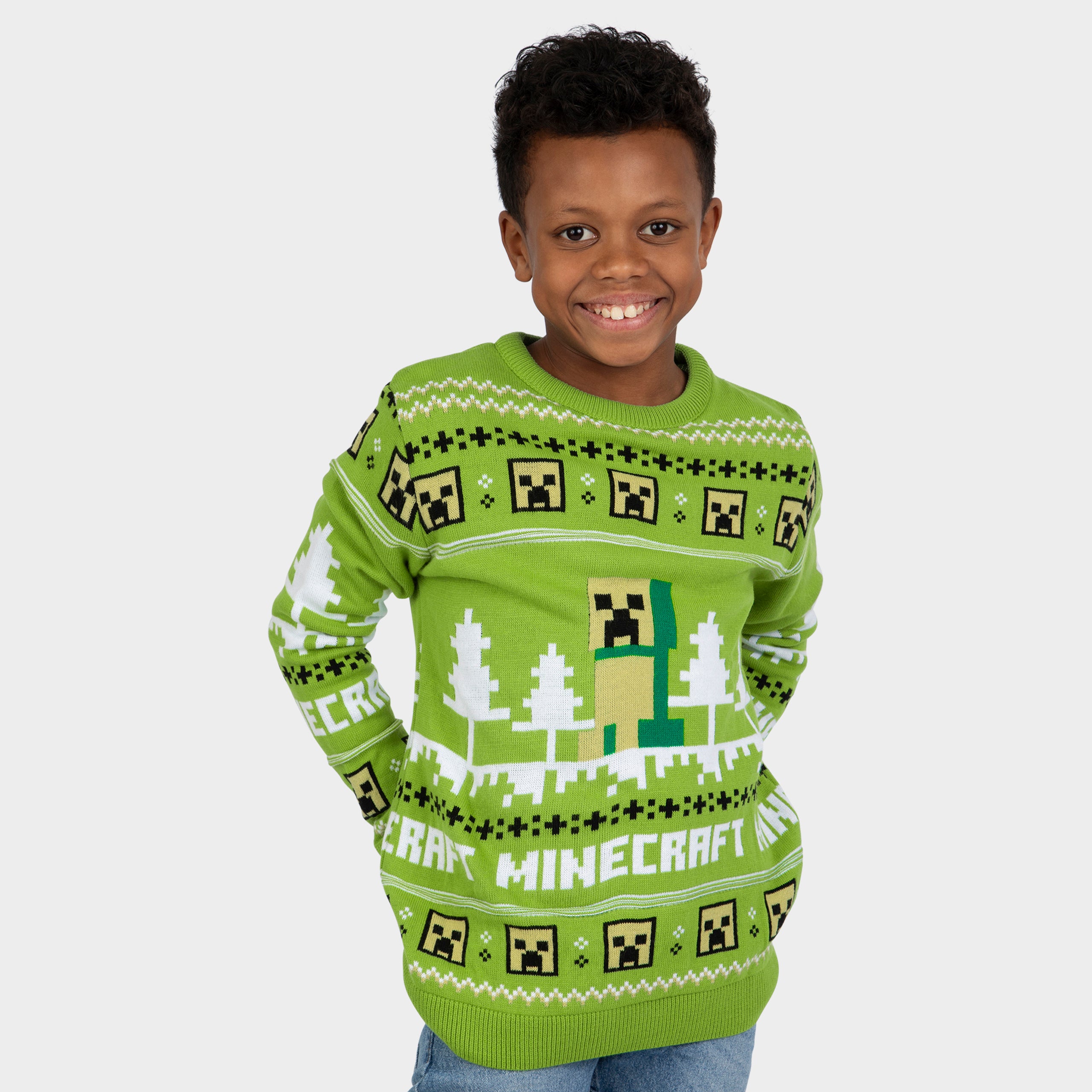 Minecraft Christmas Jumper