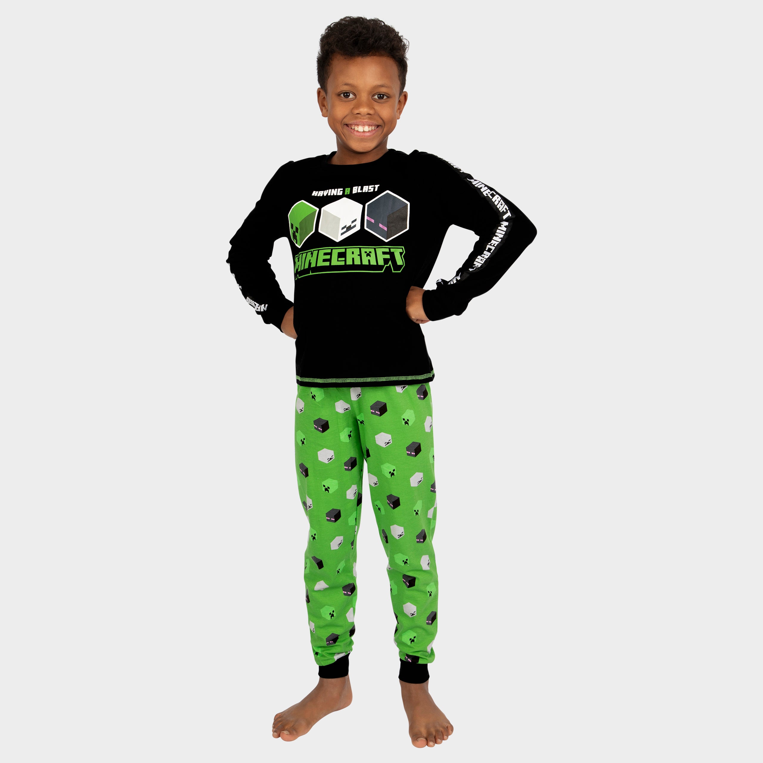 Kids Minecraft Villains Pyjamas