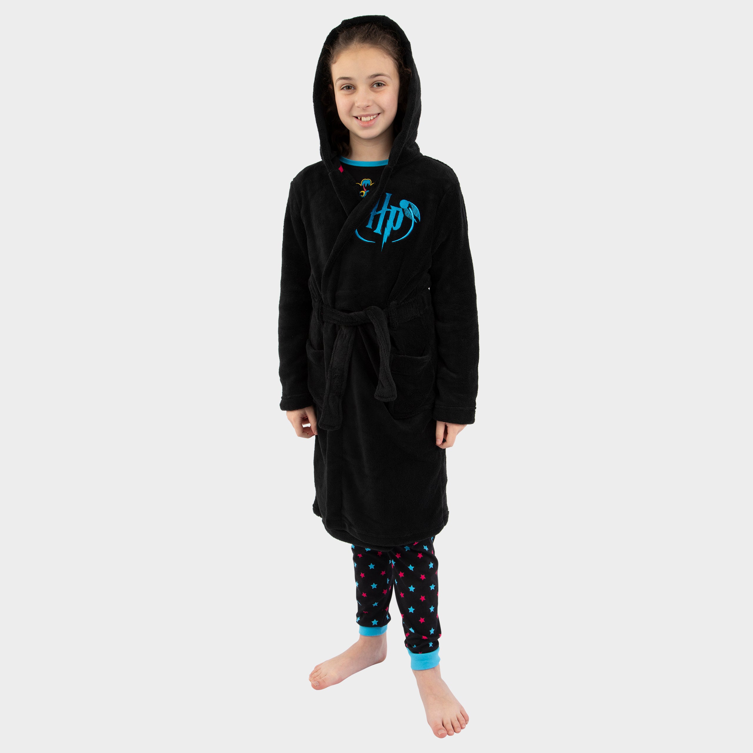 Harry Potter Pyjamas And Dressing Gown Set