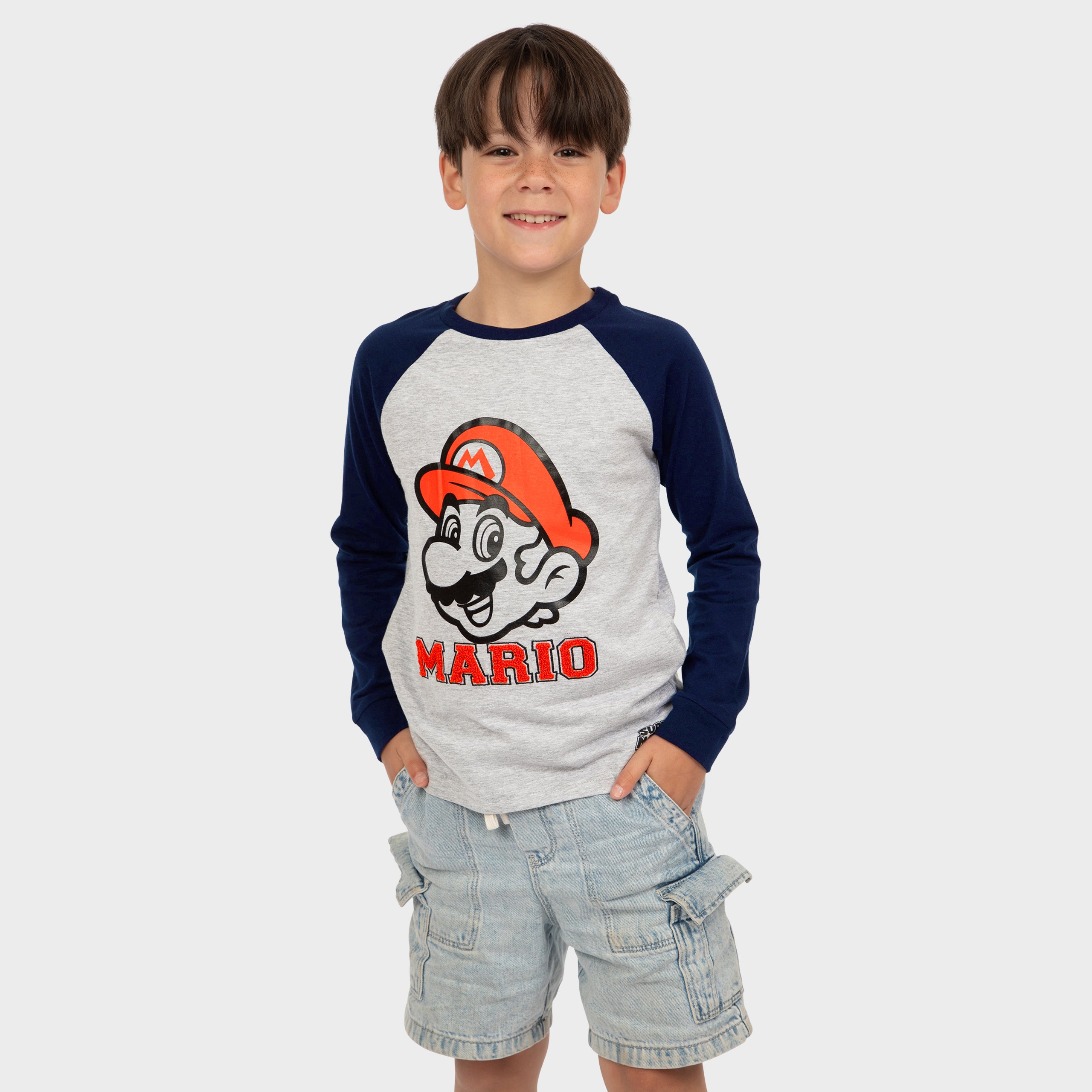 Super Mario Long Sleeve Top