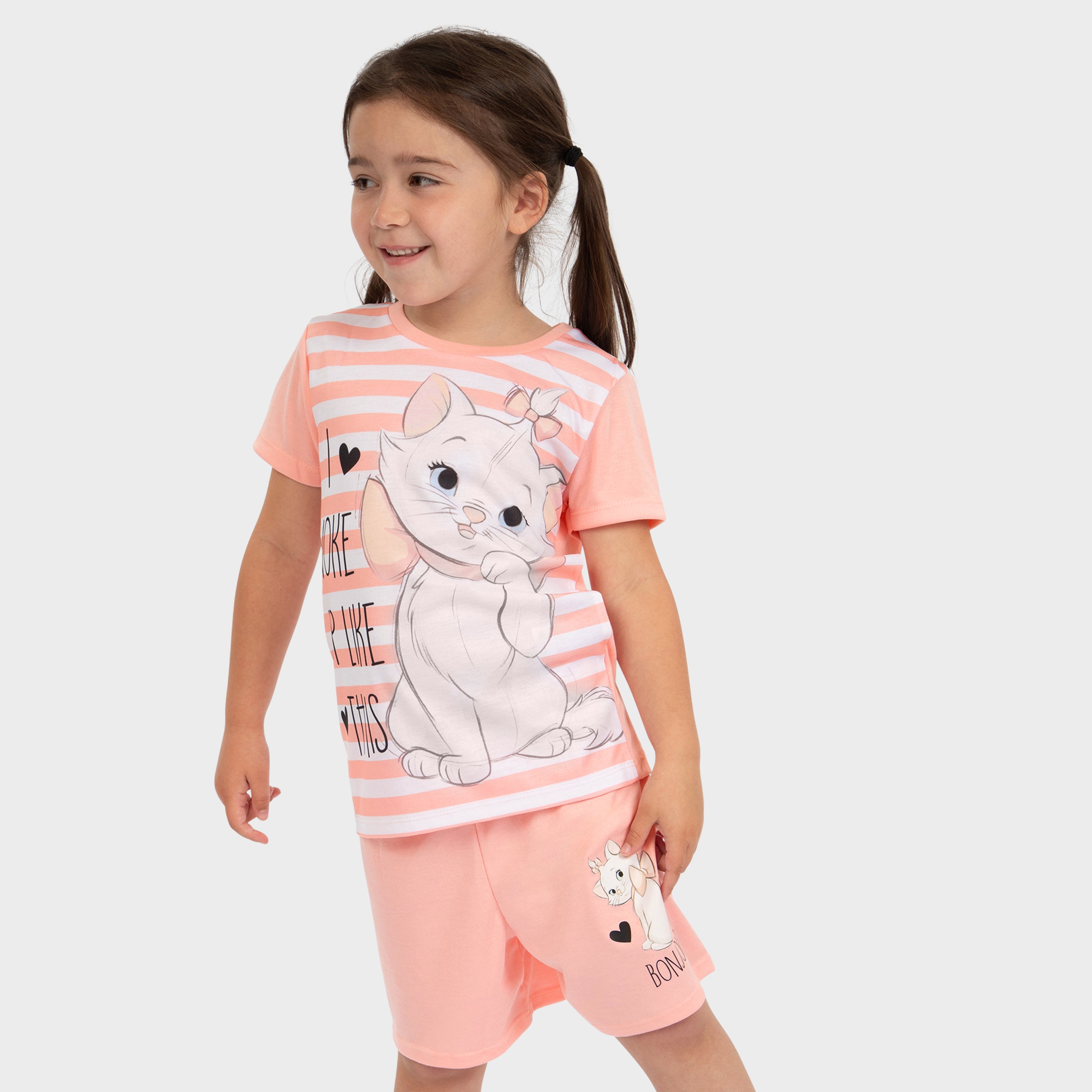 Aristocats Short Pj Set