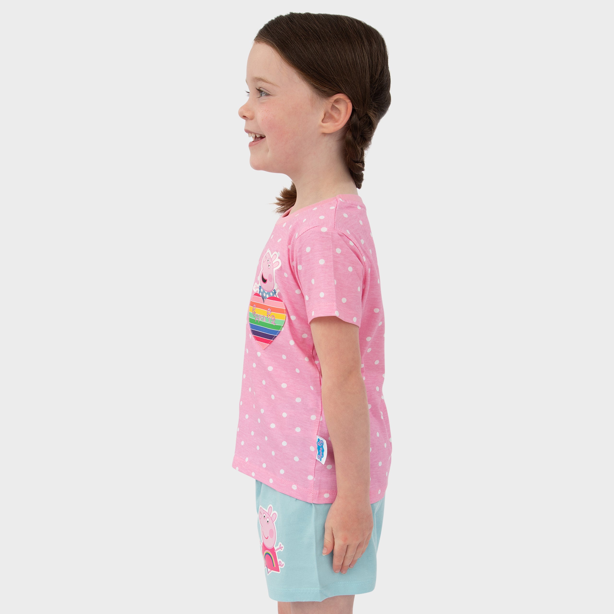 Peppa Pig Short Pjs - 2 Pack