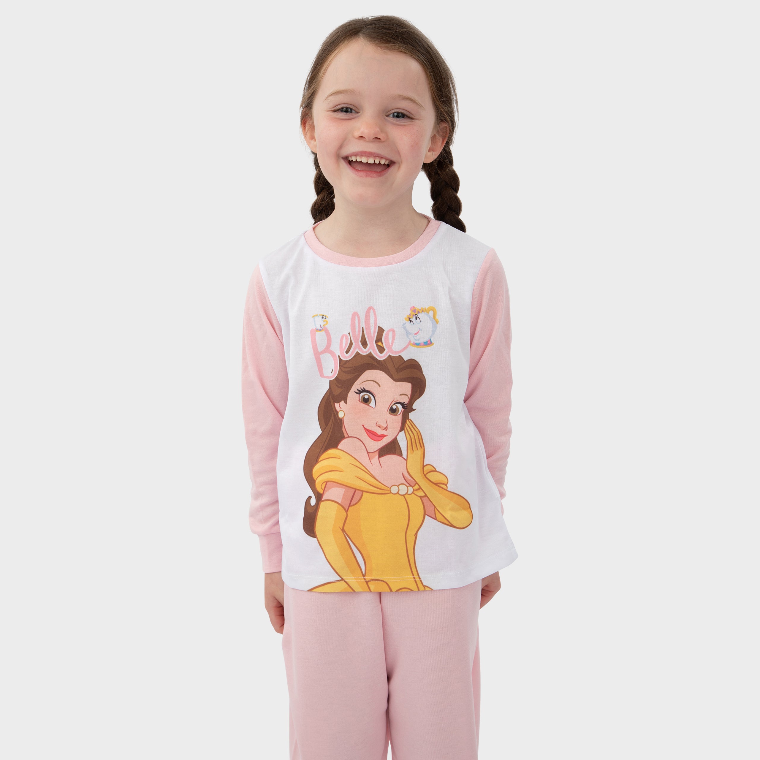 Disney Princess Pyjamas 2 Pack - Ariel and Belle