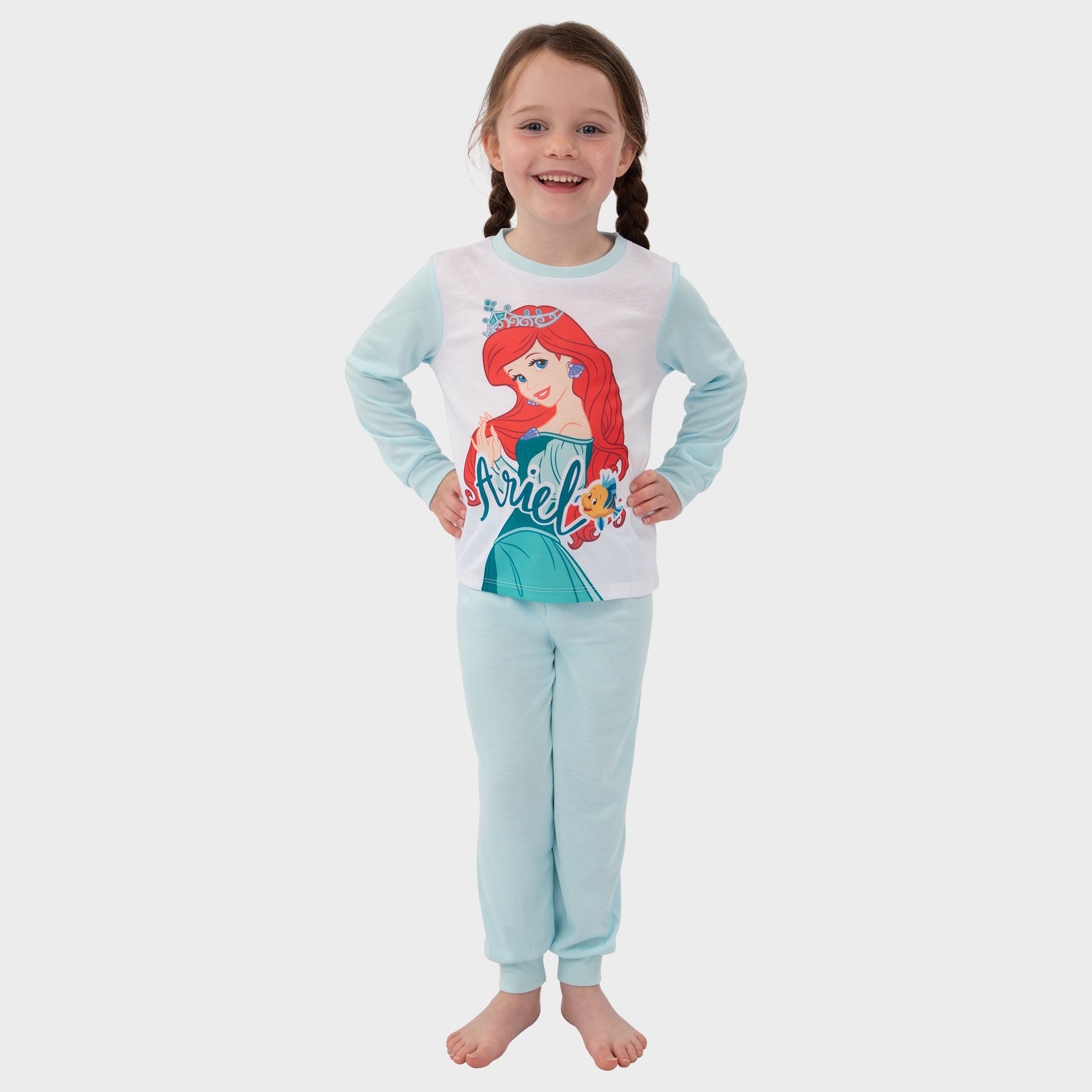 Disney Princess Pyjamas 2 Pack - Ariel and Belle