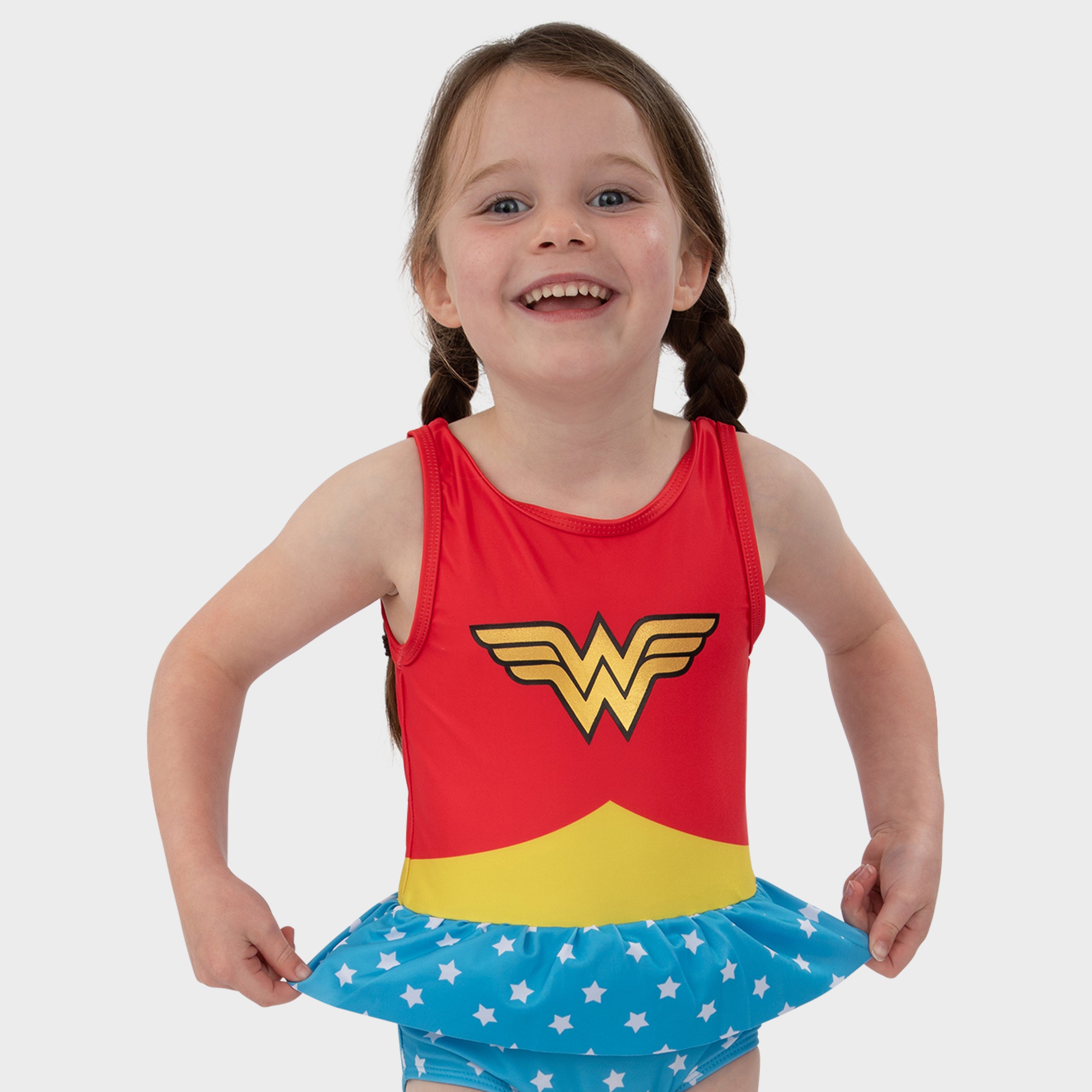 Kids Wonder Woman Swimsuit