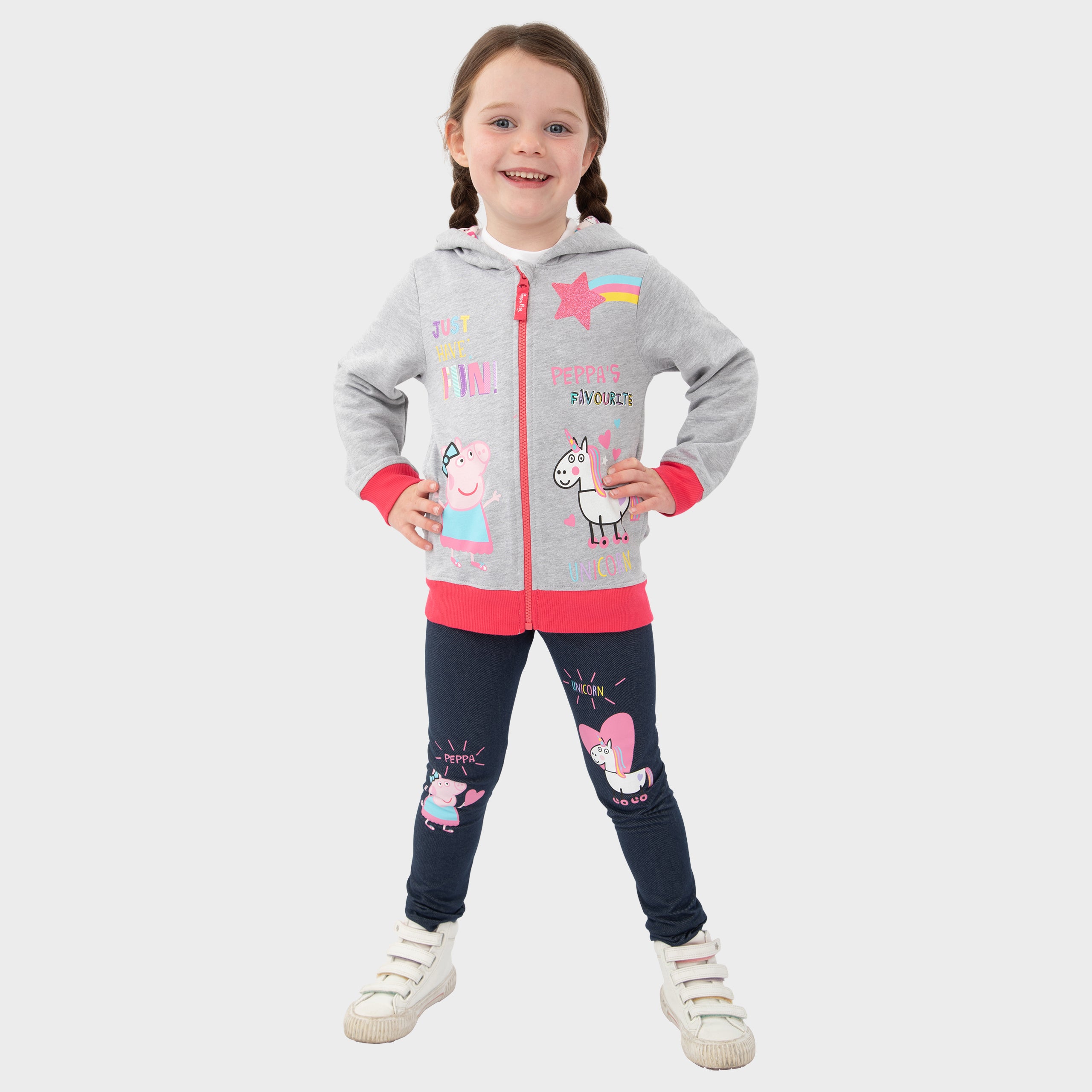 Peppa Pig Hoodie & Leggings Set