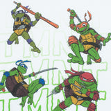 TMNT - T-Shirt KIDS TMNT Group - Green (10 Years) : ShopForGeek