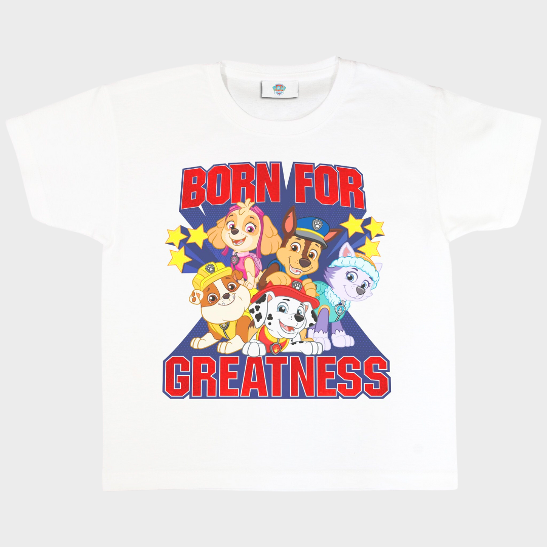 PAW Patrol Born For Greatness Kids T-Shirt