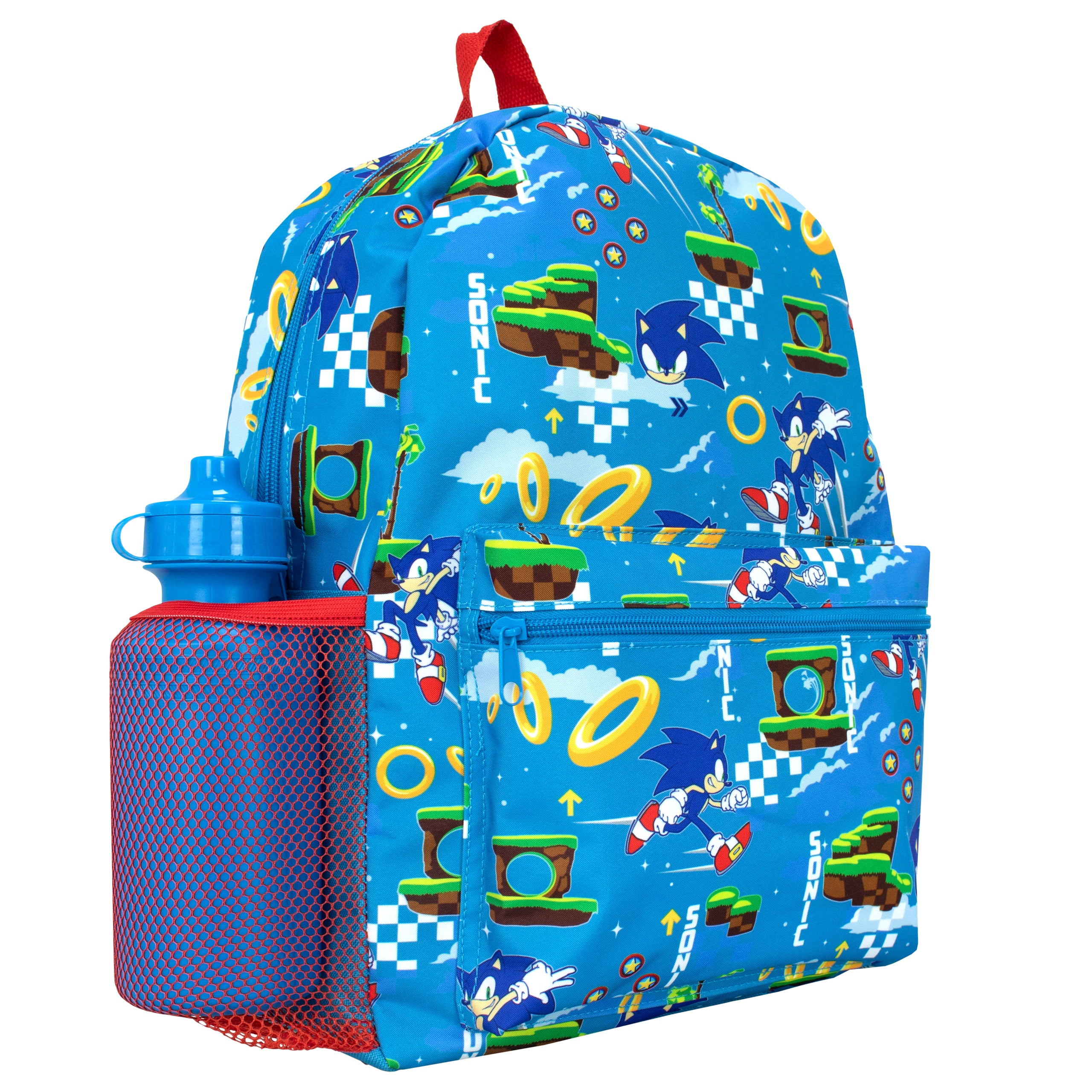 Sonic The Hedgehog 4 Piece Schoolbag Set