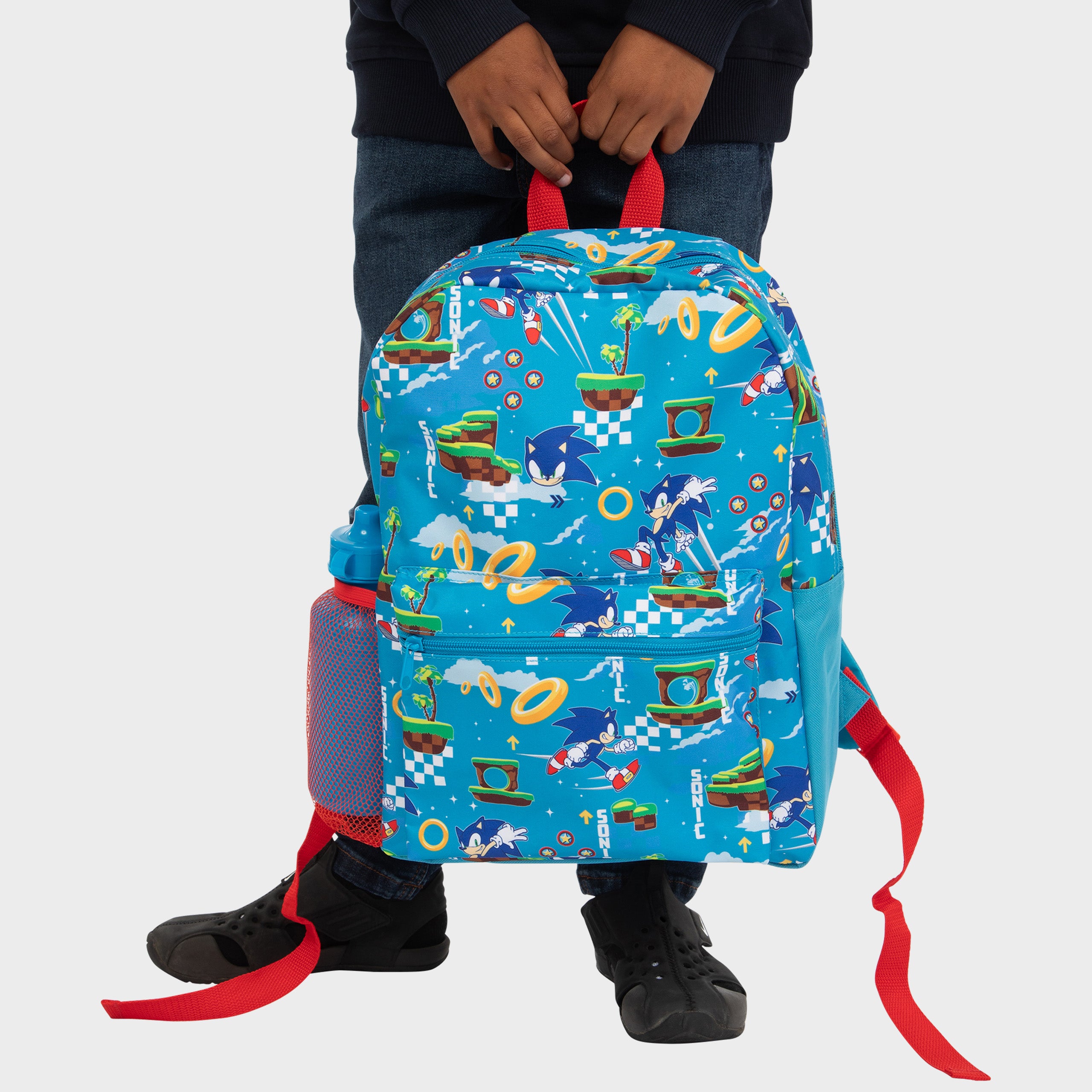 Sonic The Hedgehog 4 Piece Schoolbag Set