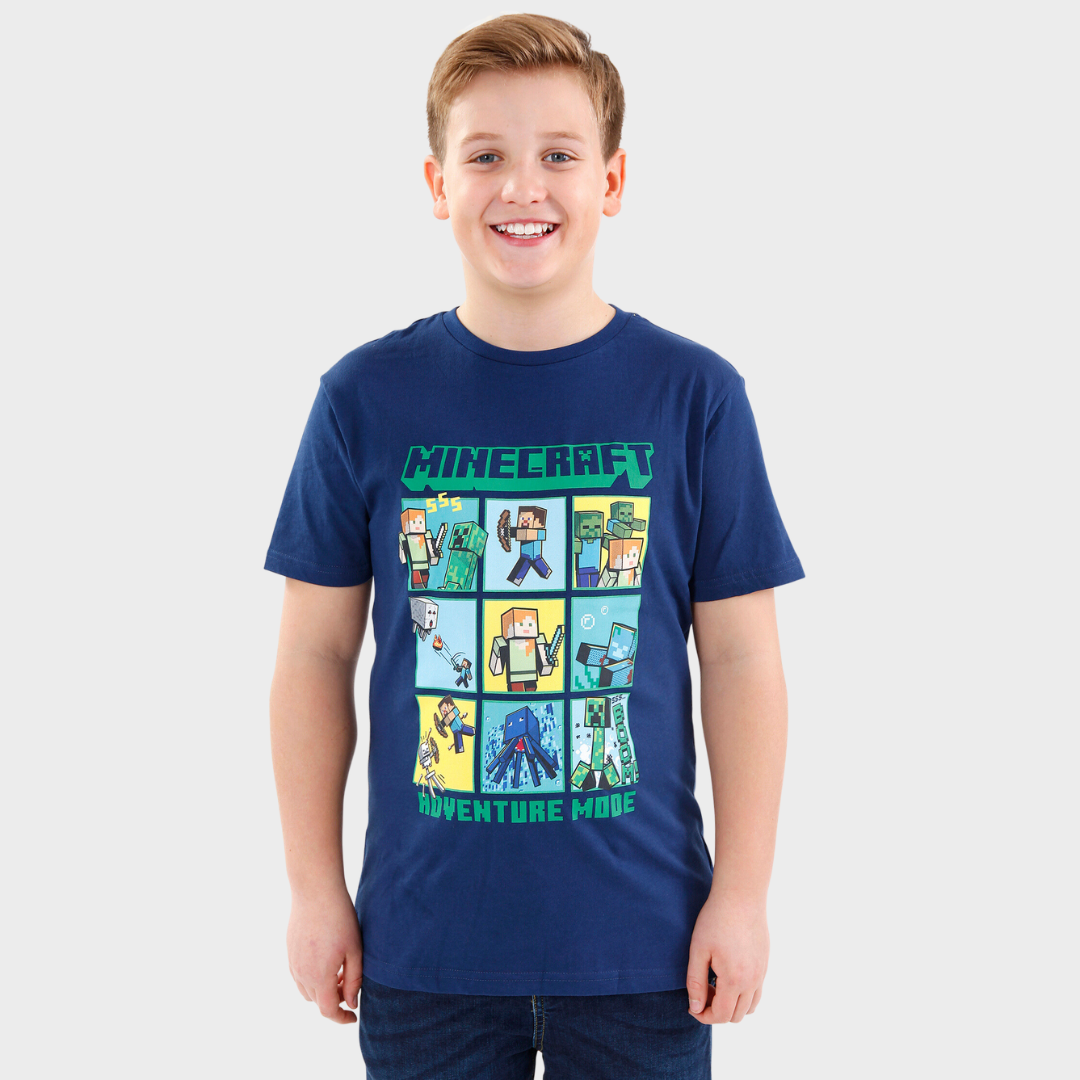 Minecraft T-Shirt - Creeper and Steve