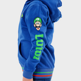 Super mario zip up hoodie online