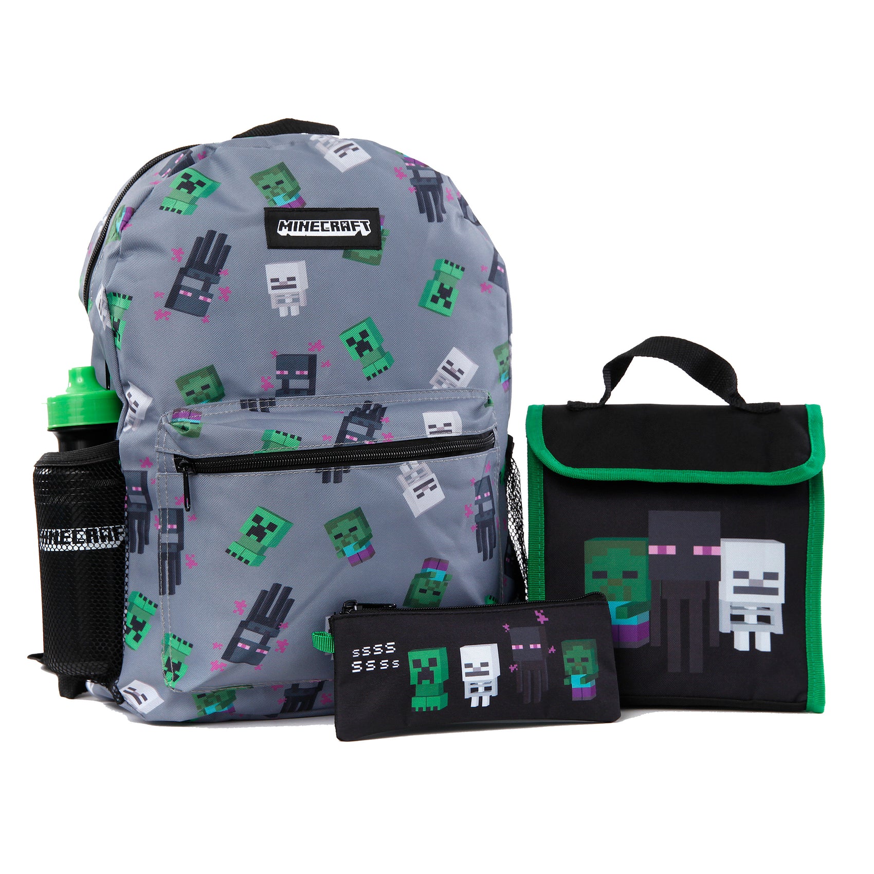 Minecraft school bag set sale