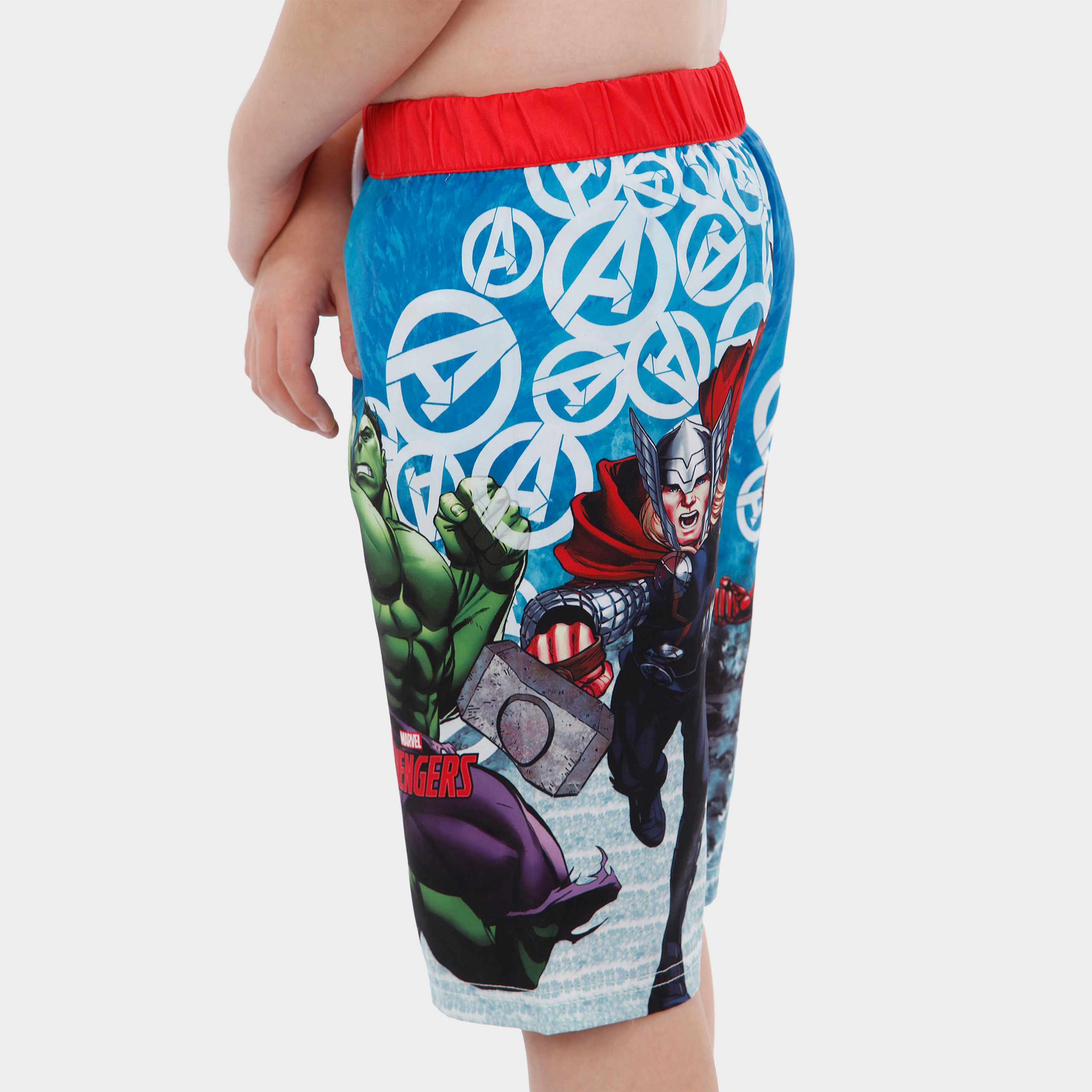 Marvel Avengers Swim Shorts - Captain America & The Hulk