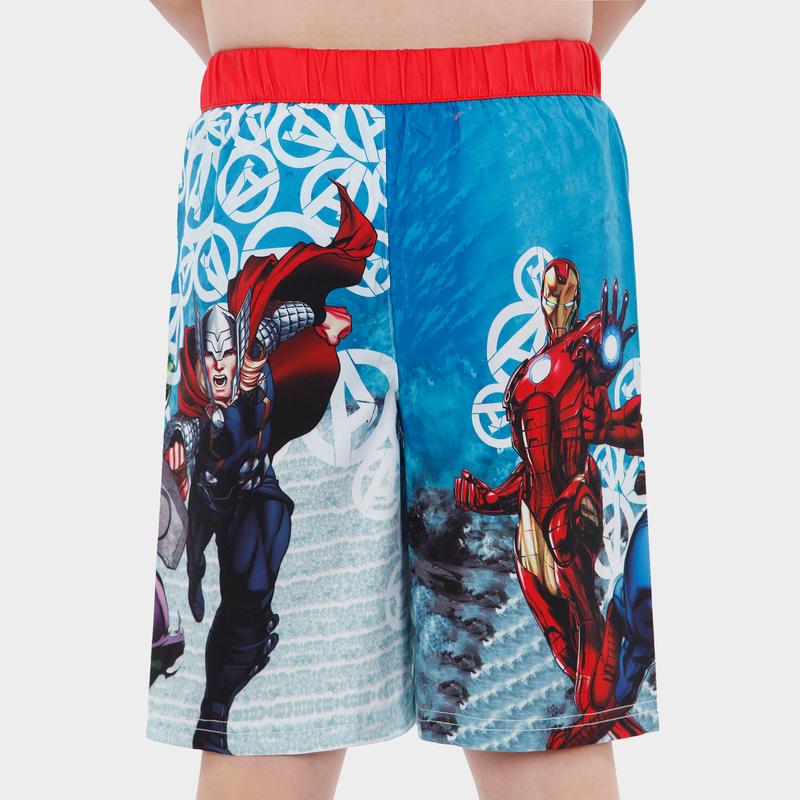 Marvel Avengers Swim Shorts - Captain America & The Hulk