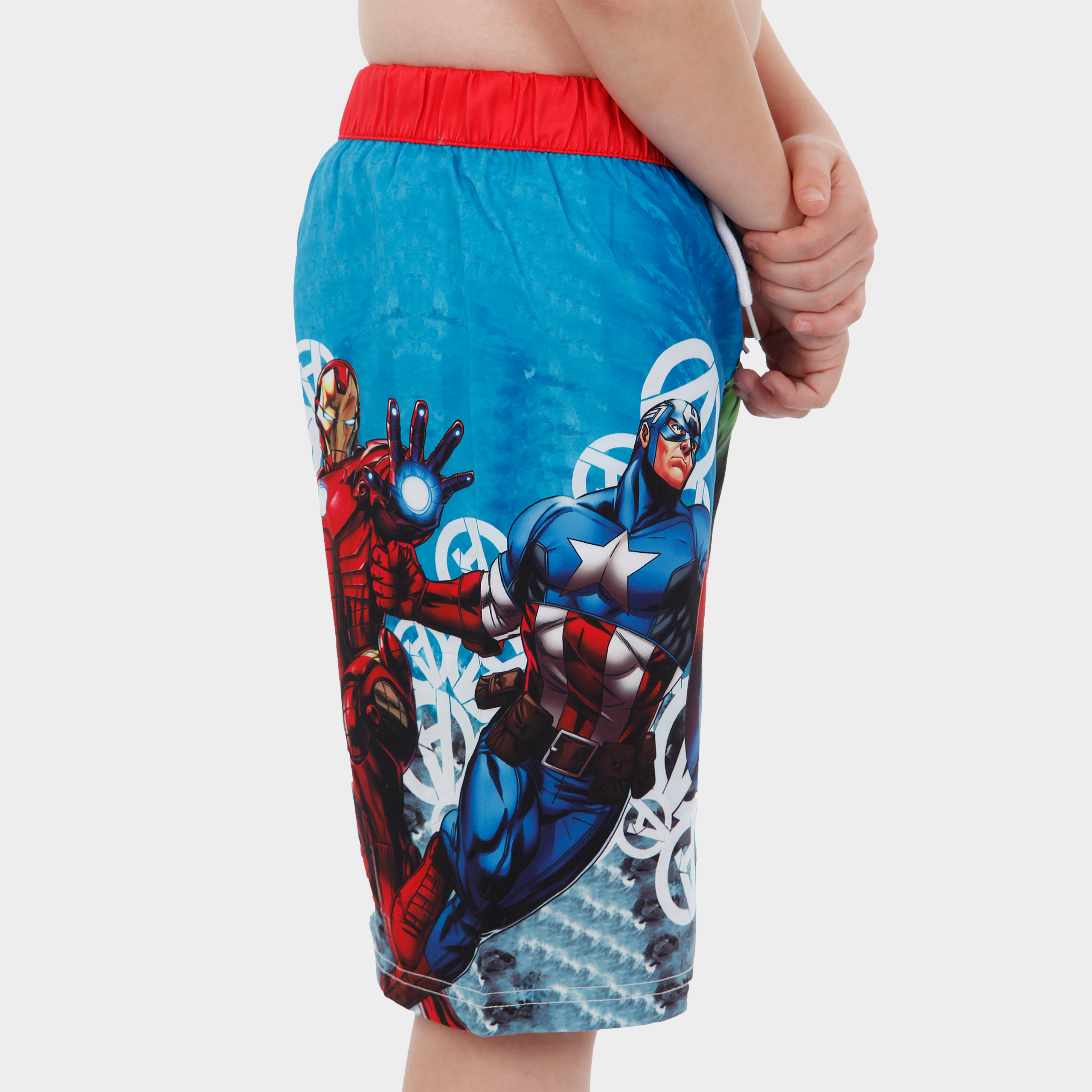 Marvel Avengers Swim Shorts - Captain America & The Hulk