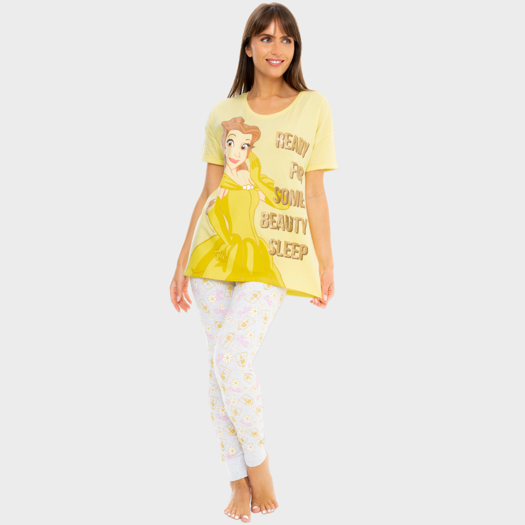 Womens Beauty and the Beast Belle Pyjamas