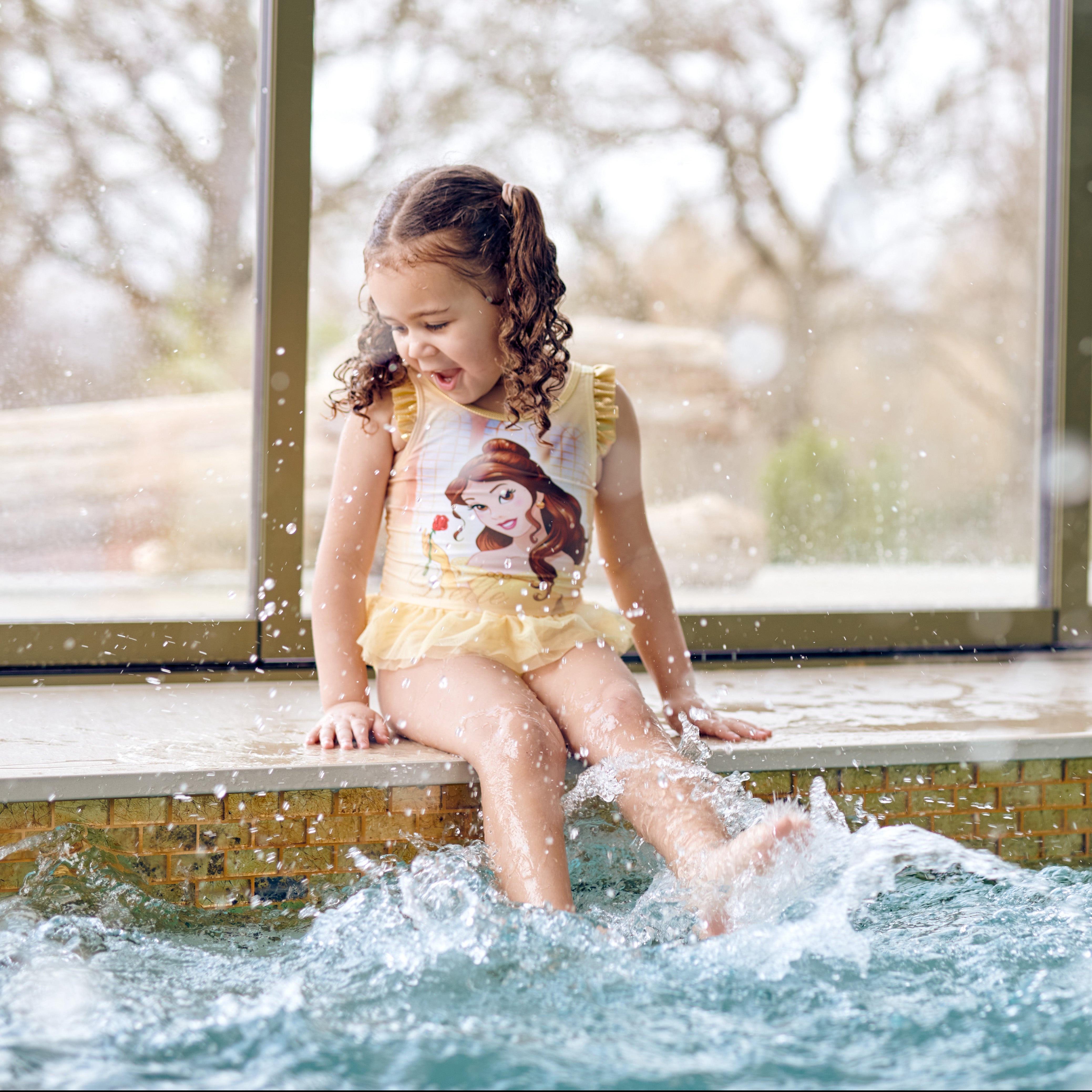 Beauty and the Beast Belle Swimming Costume