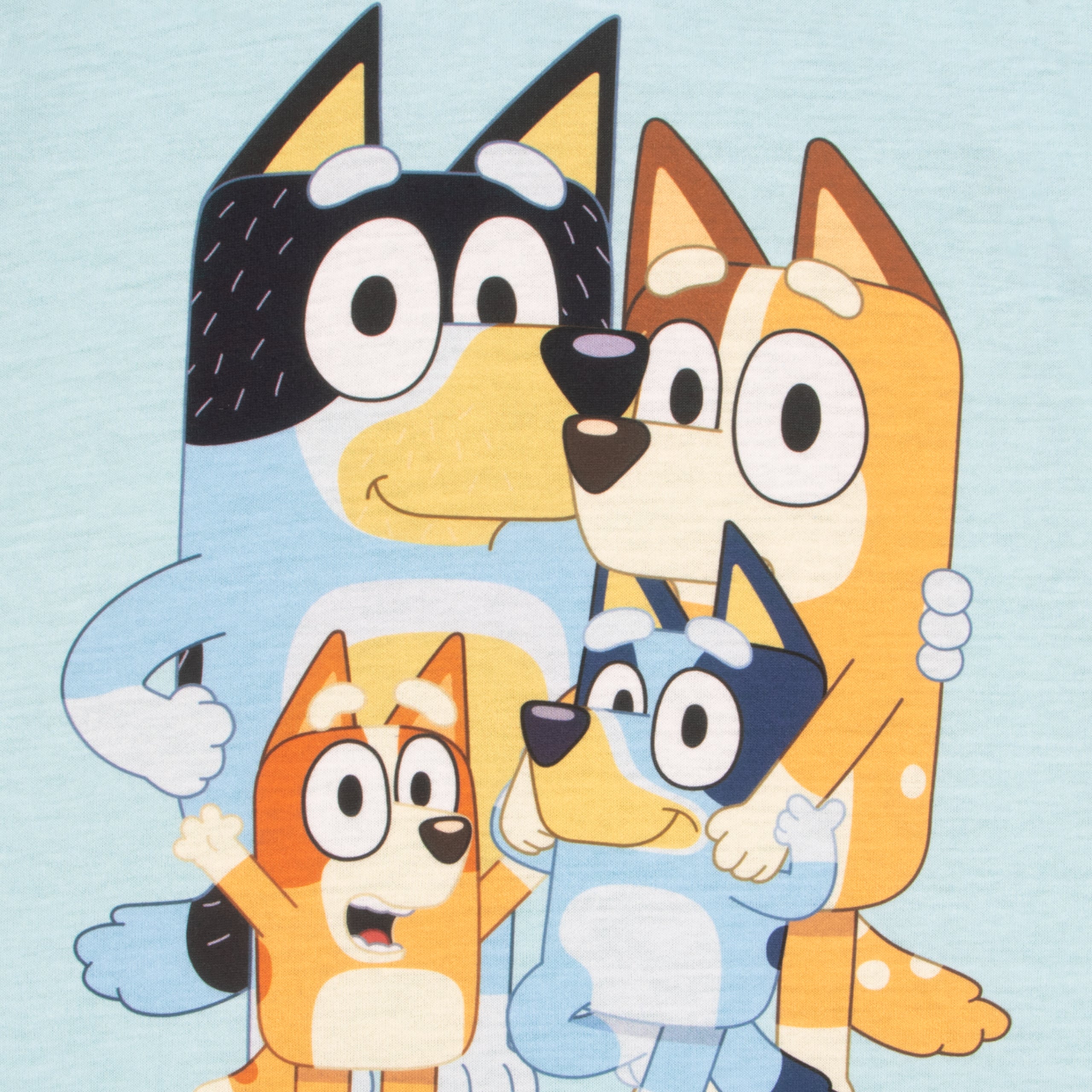 Heeler Family Bluey Pyjamas - Short Sleeve